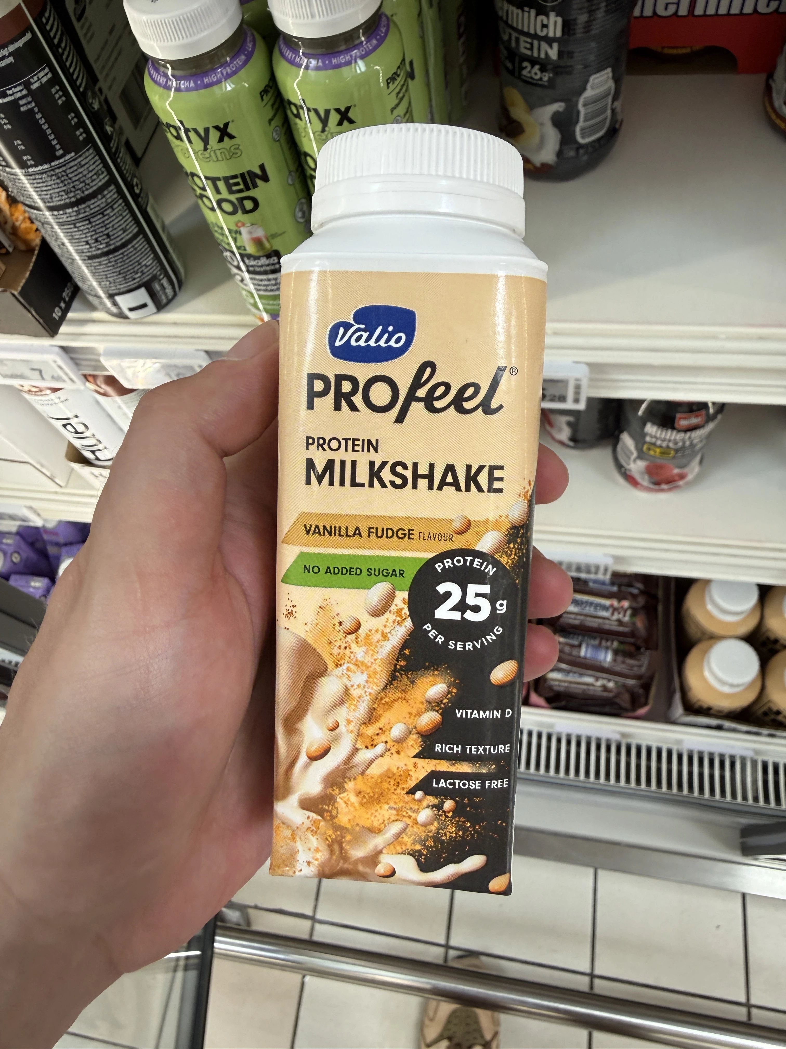 Valio PROfeel Protein Milkshake Vanilla Fudge Flavour | 250ml
