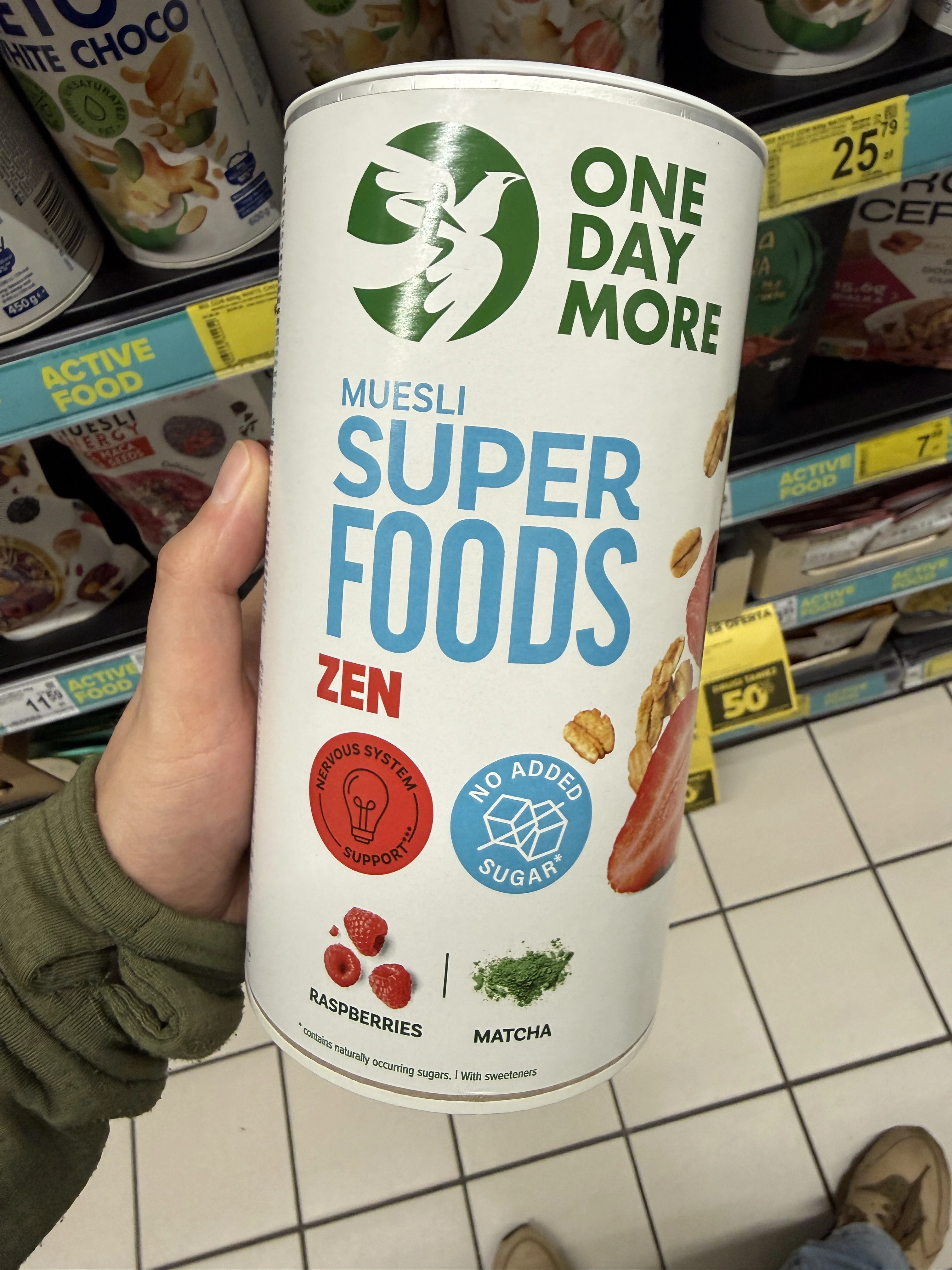 OneDayMore Muesli Superfoods Zen | 480g