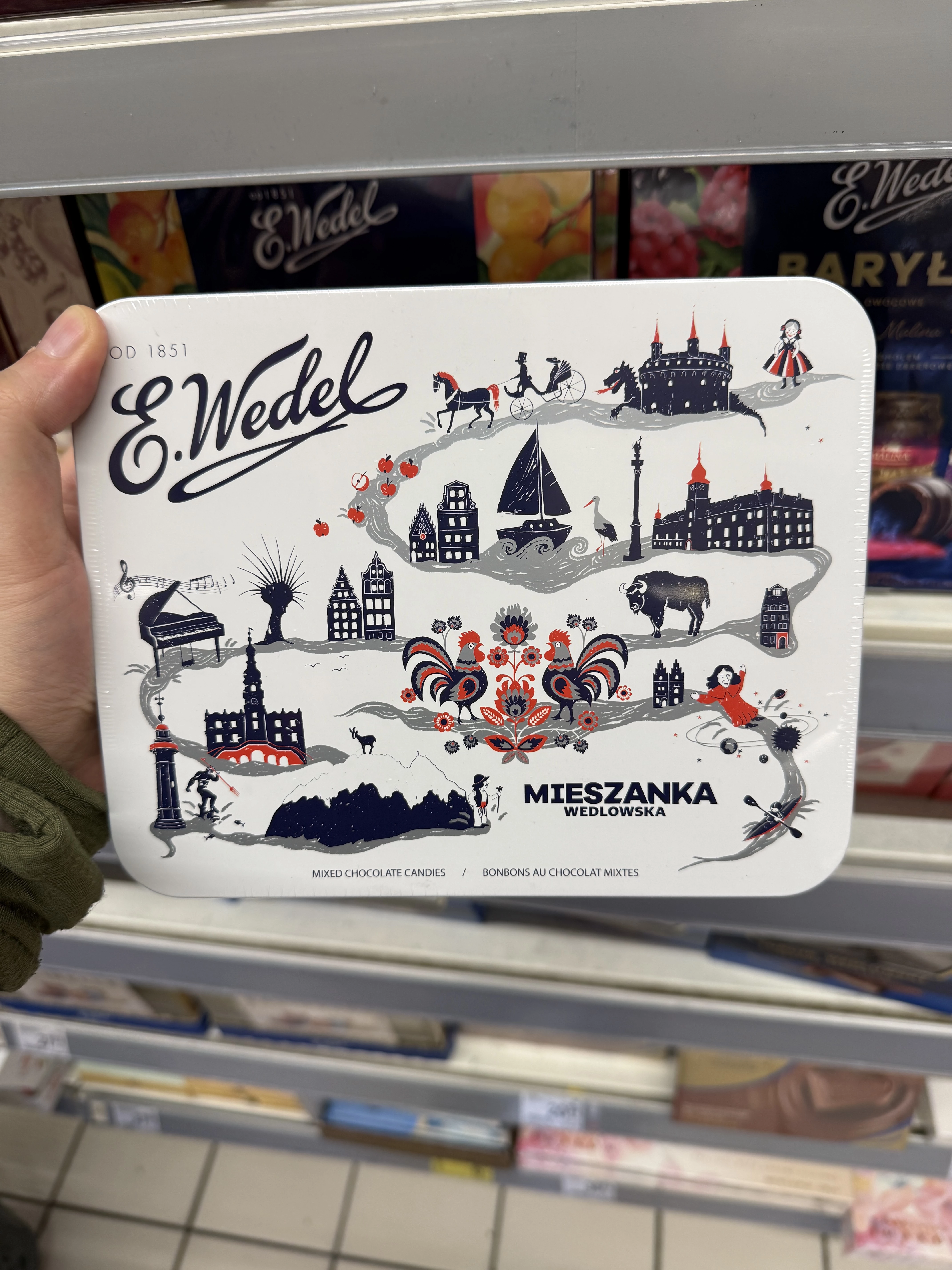 Mieszanka Wedlowska E.Wedel puszka metalowa | 462g