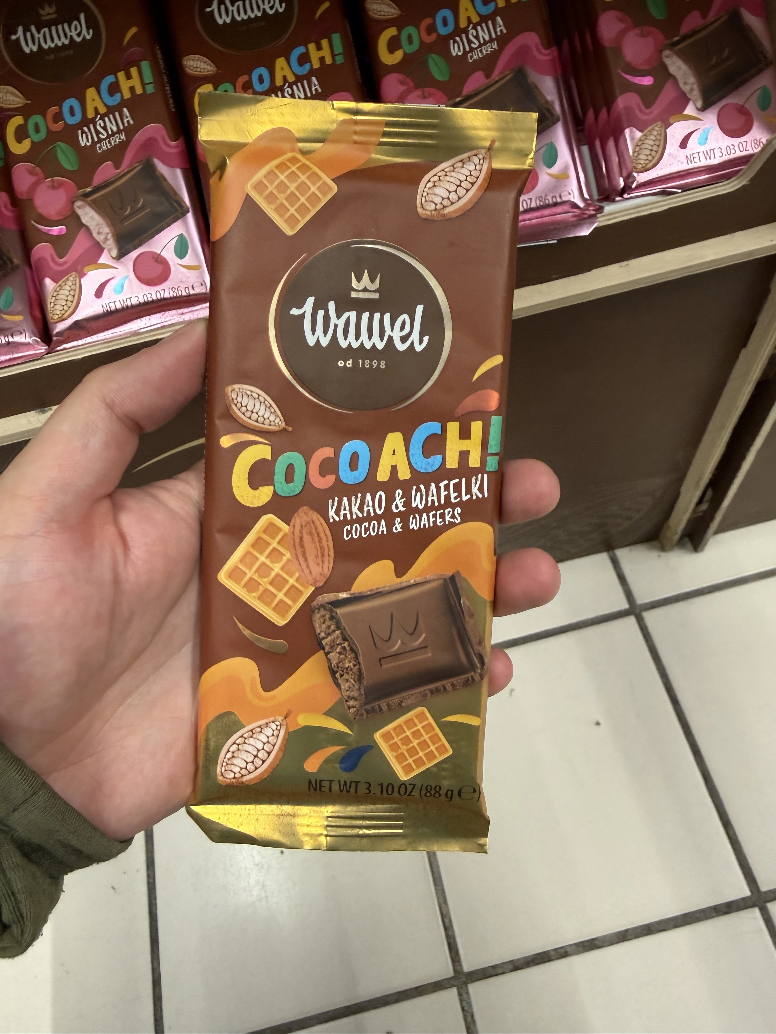 Wawel CocoACH! Kakao & Wafelki | 88g