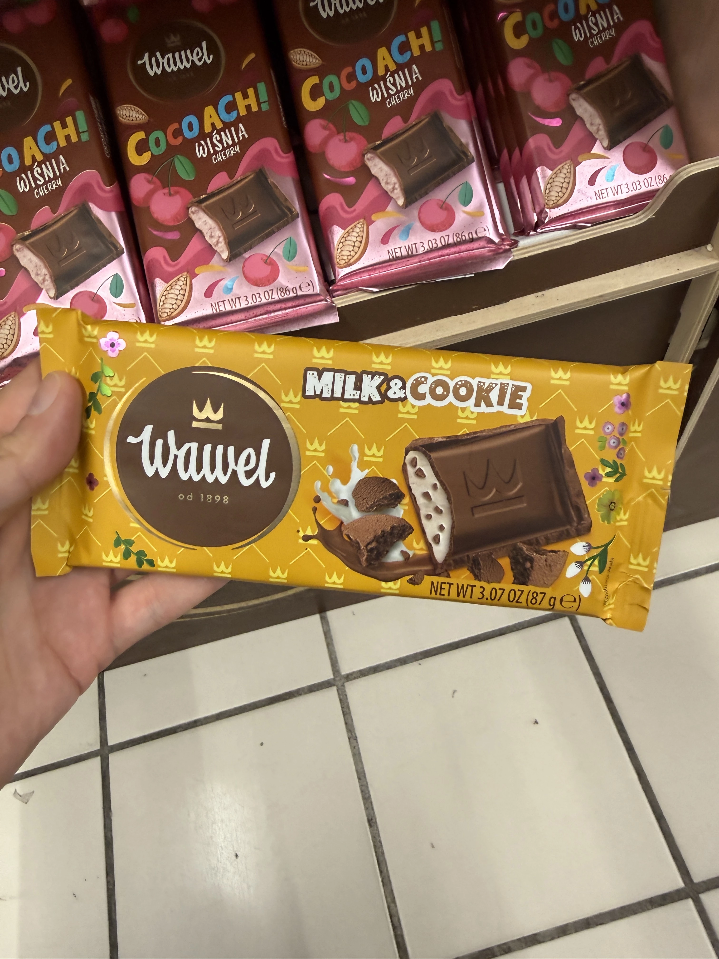 Wawel Milk & Cookie | 87g