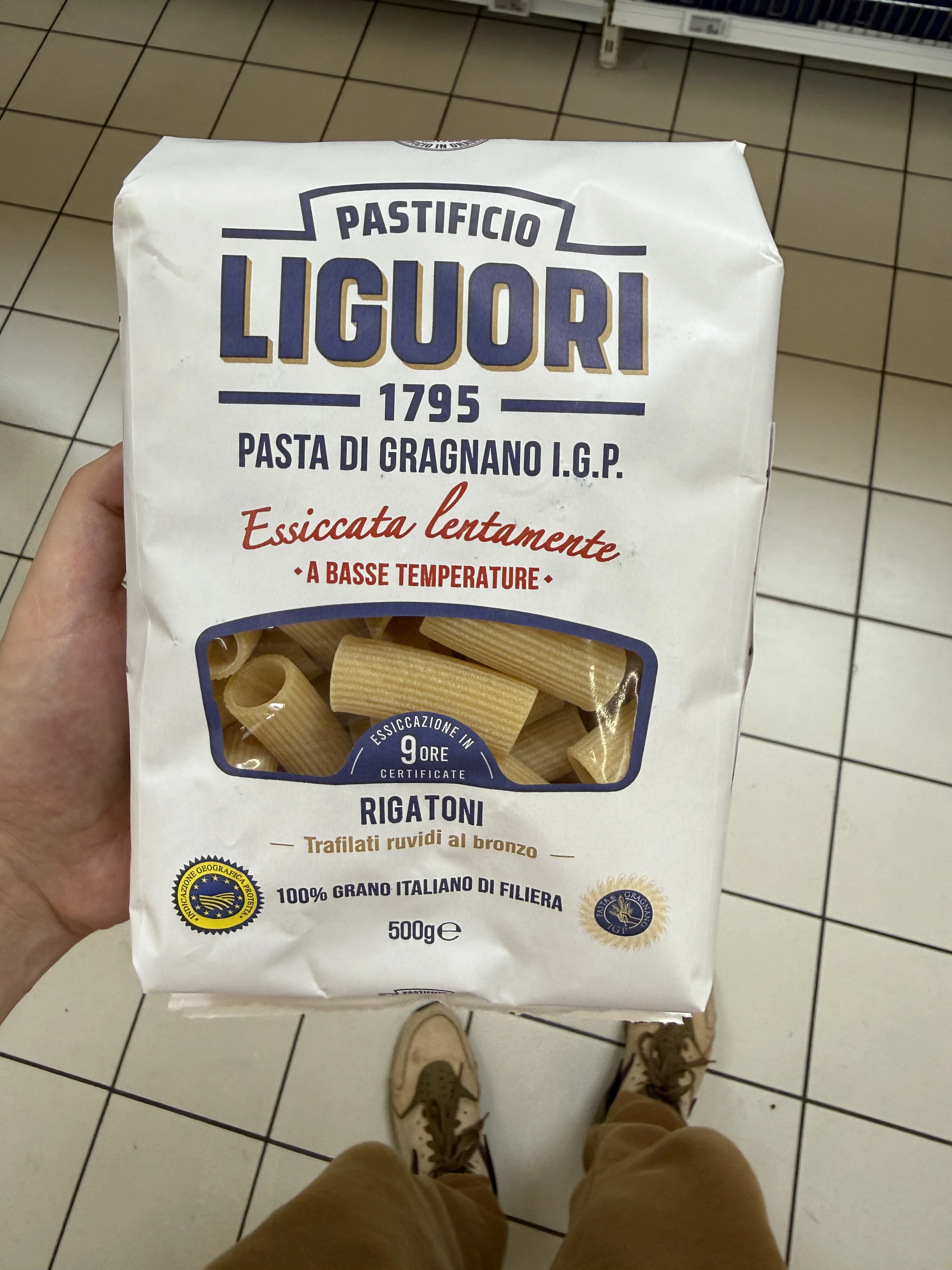 Pastificio Liguori Rigatoni Pasta di Gragnano IGP | 500g