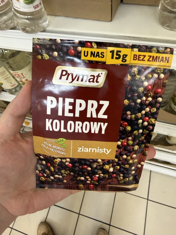 Prymat Pieprz Kolorowy Ziarnisty | 15g