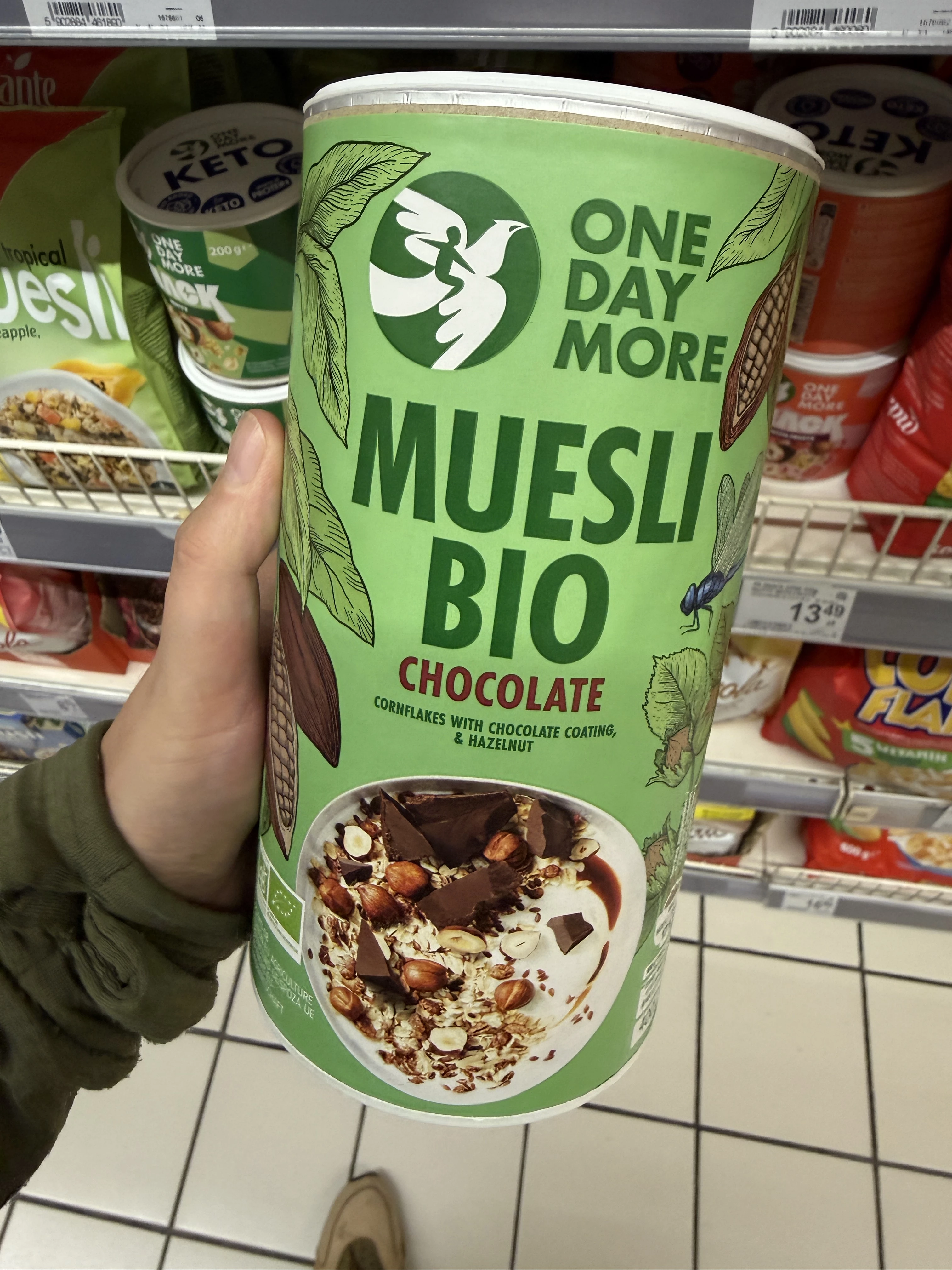 One Day More Musli Bio Czekoladowe | 400g