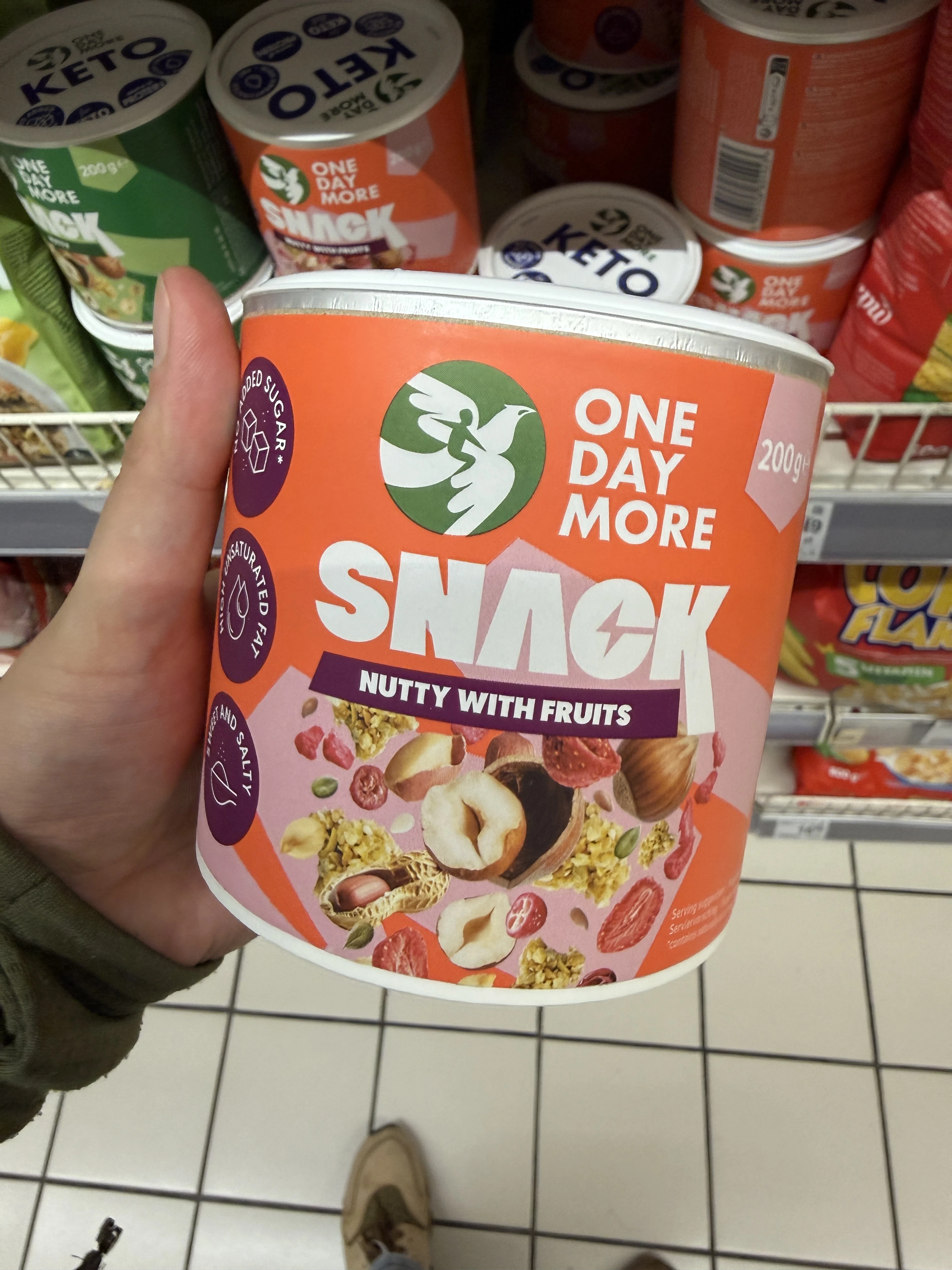 One Day More Snack Nutty with Fruits | 200g