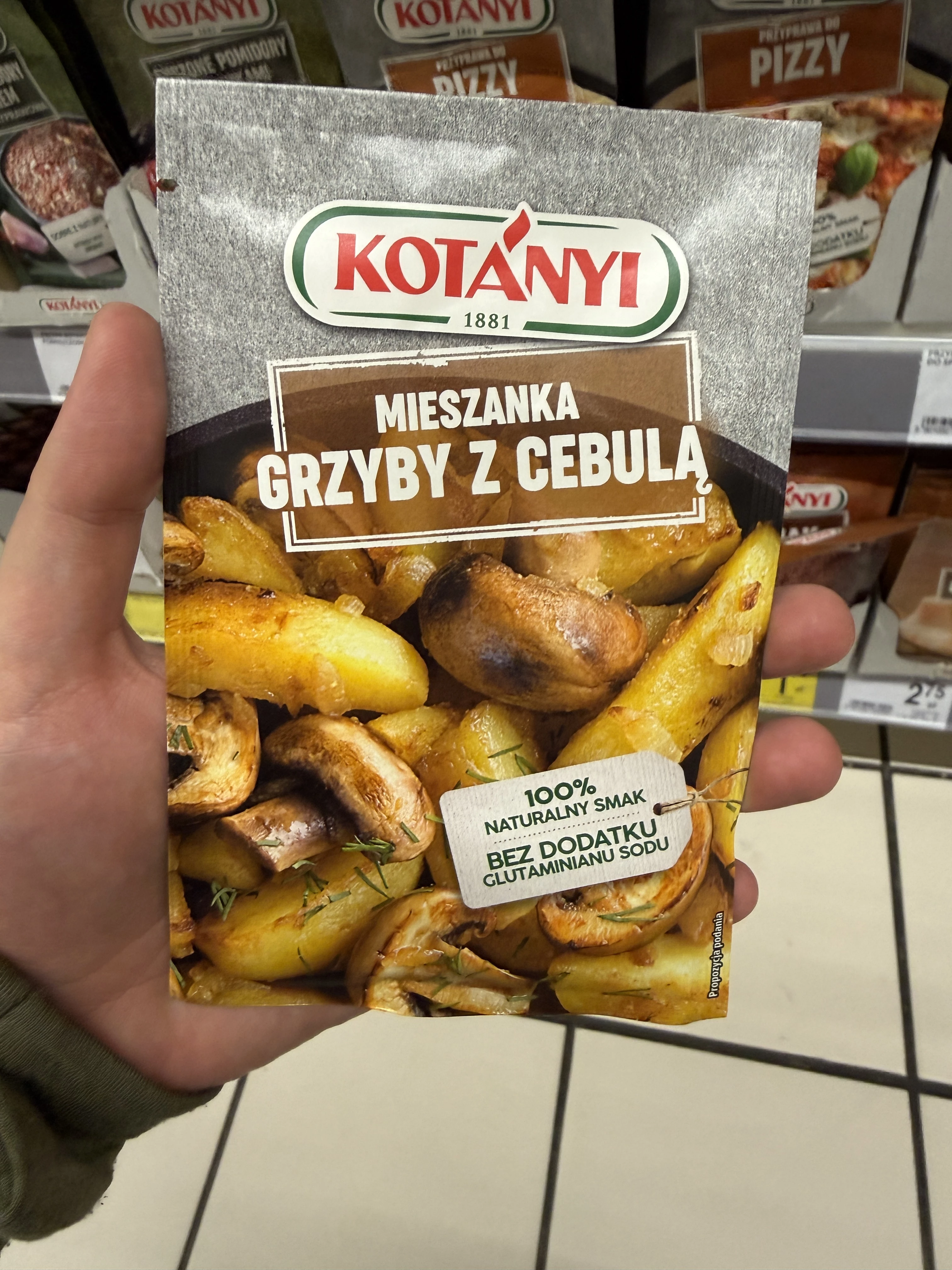 Kotanyi Mieszanka Grzyby z Cebulą | 20g