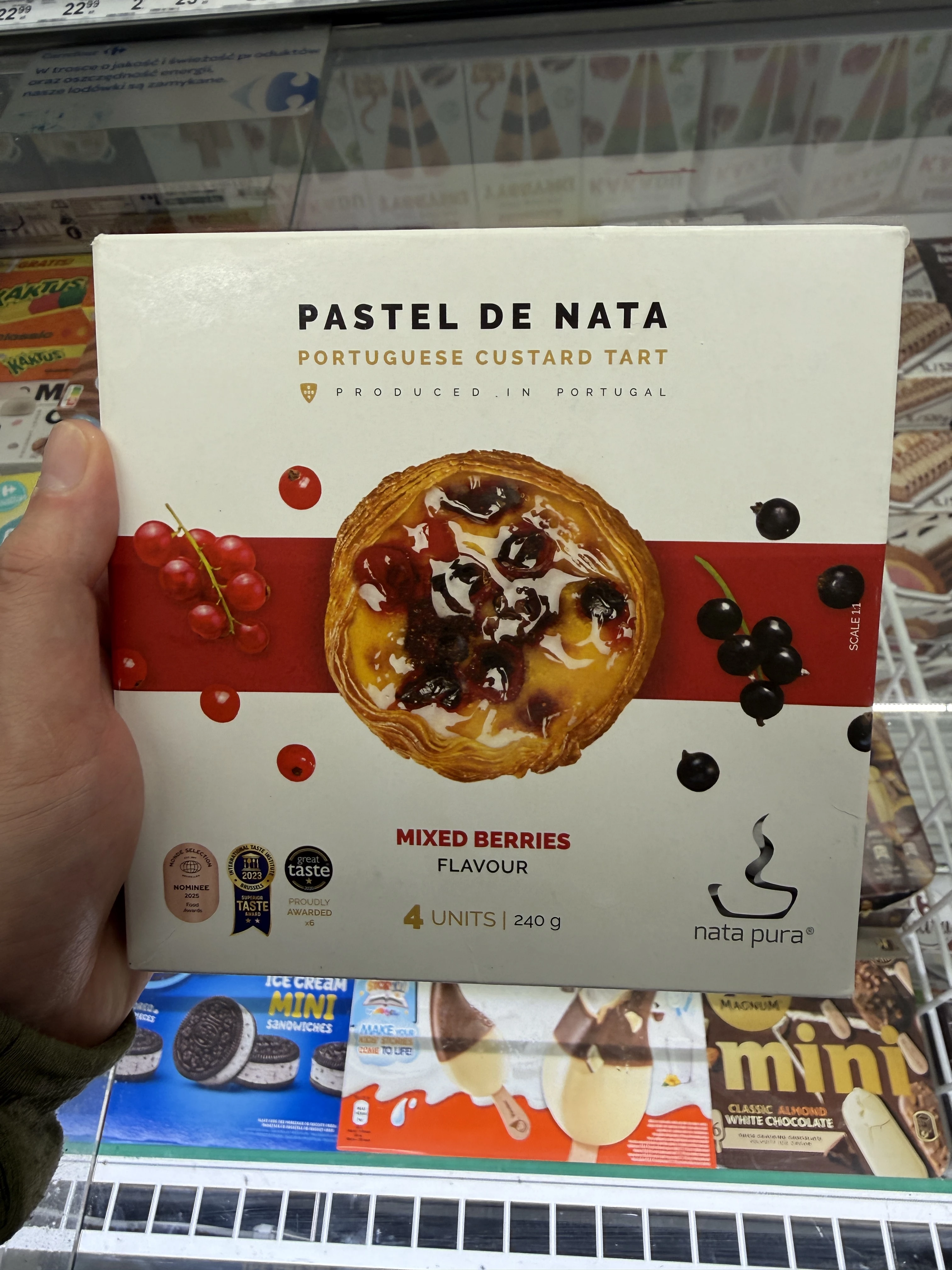Nata Pura Pastel de Nata Mixed Berries | 240g