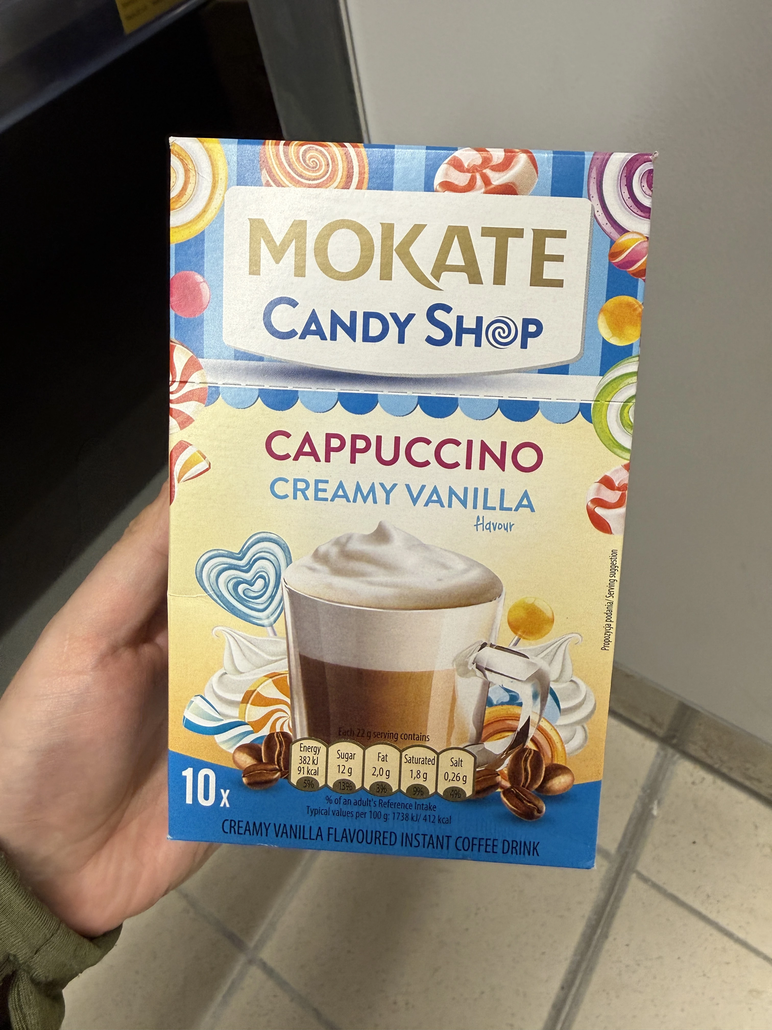 Mokate Candy Shop Cappuccino Creamy Vanilla | 220g