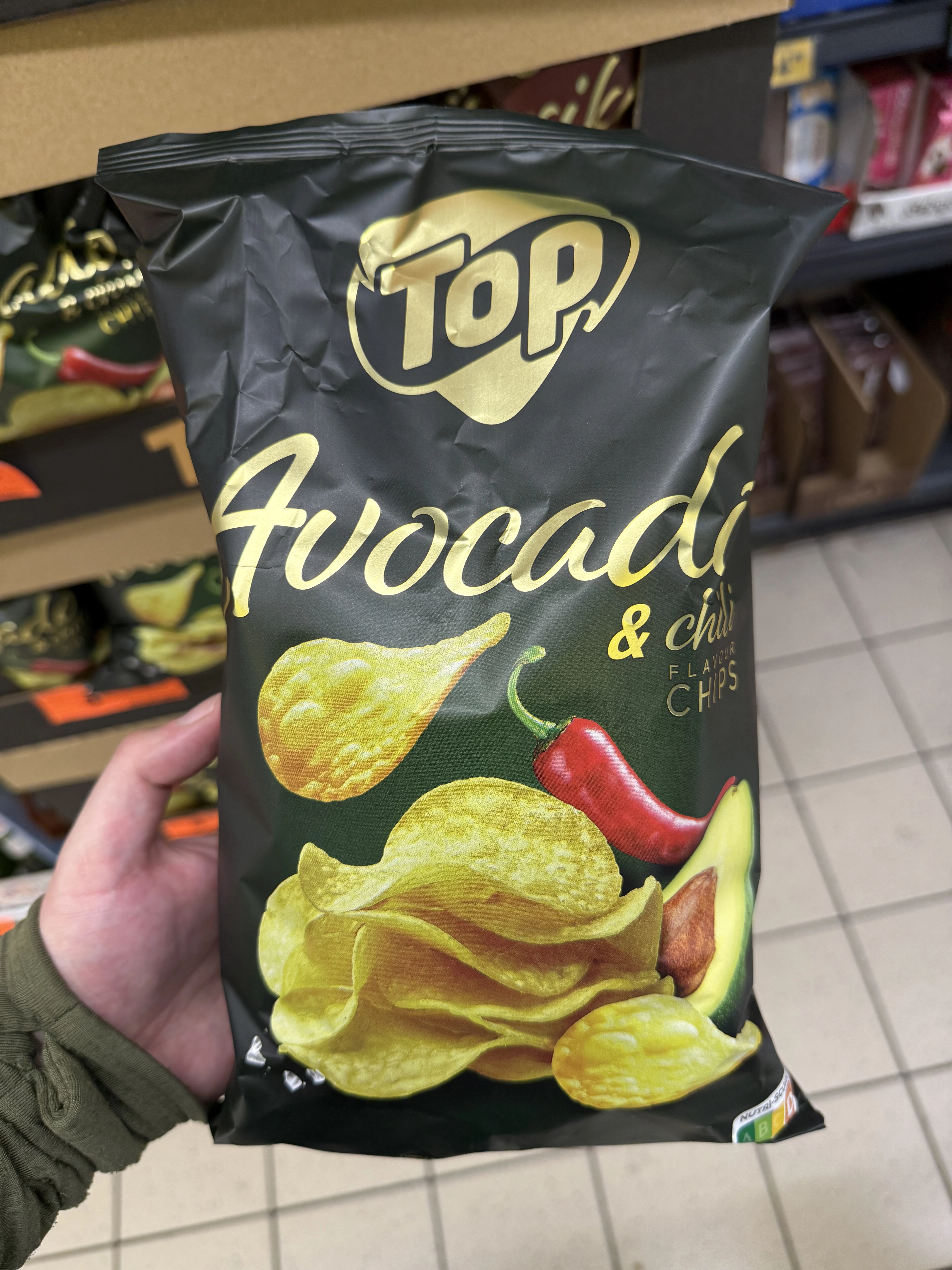 Top Avocadi & chili Flavour Chips | 150g
