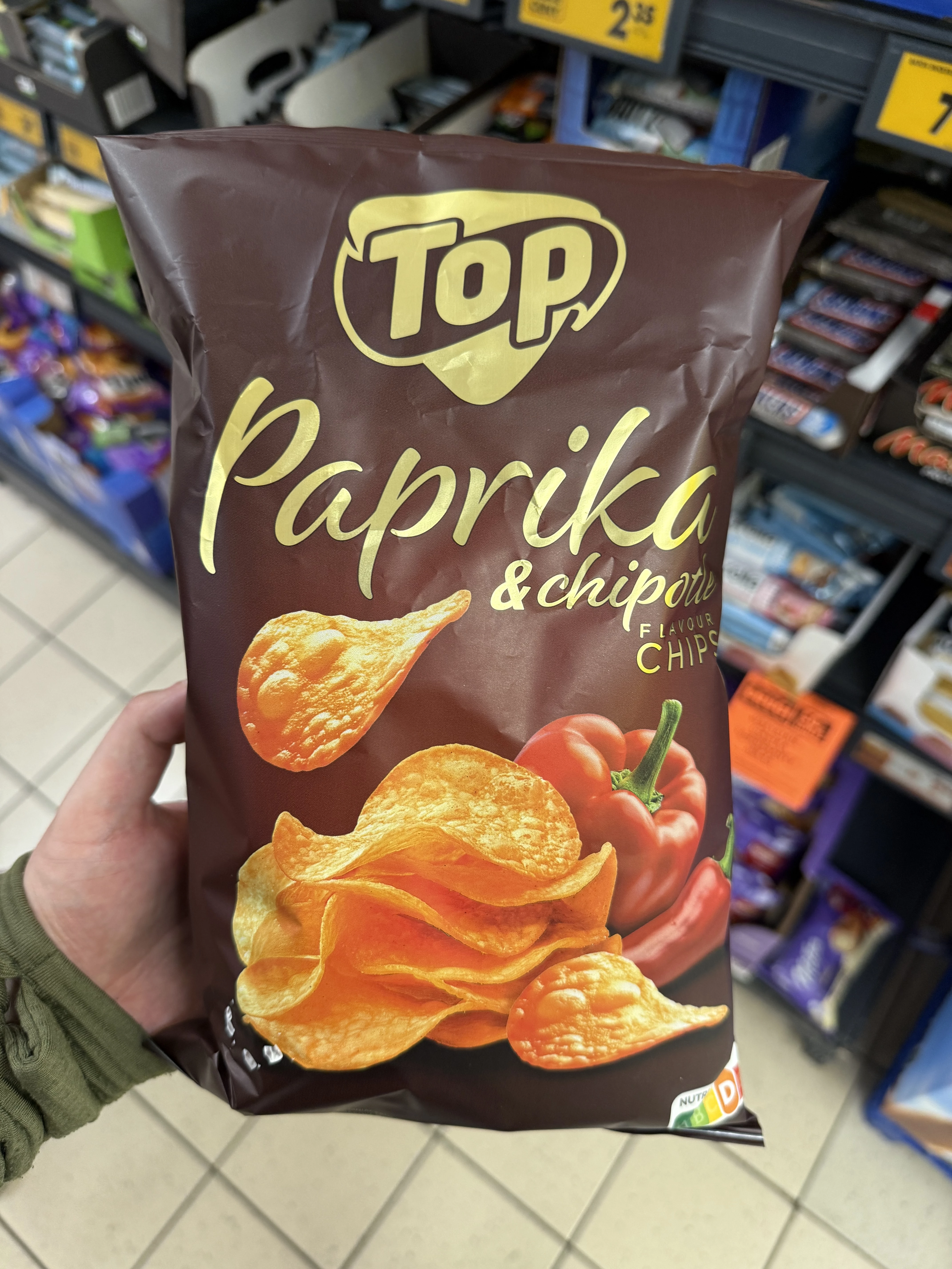 Top Chipsy Papryka i Chipotle | 150g