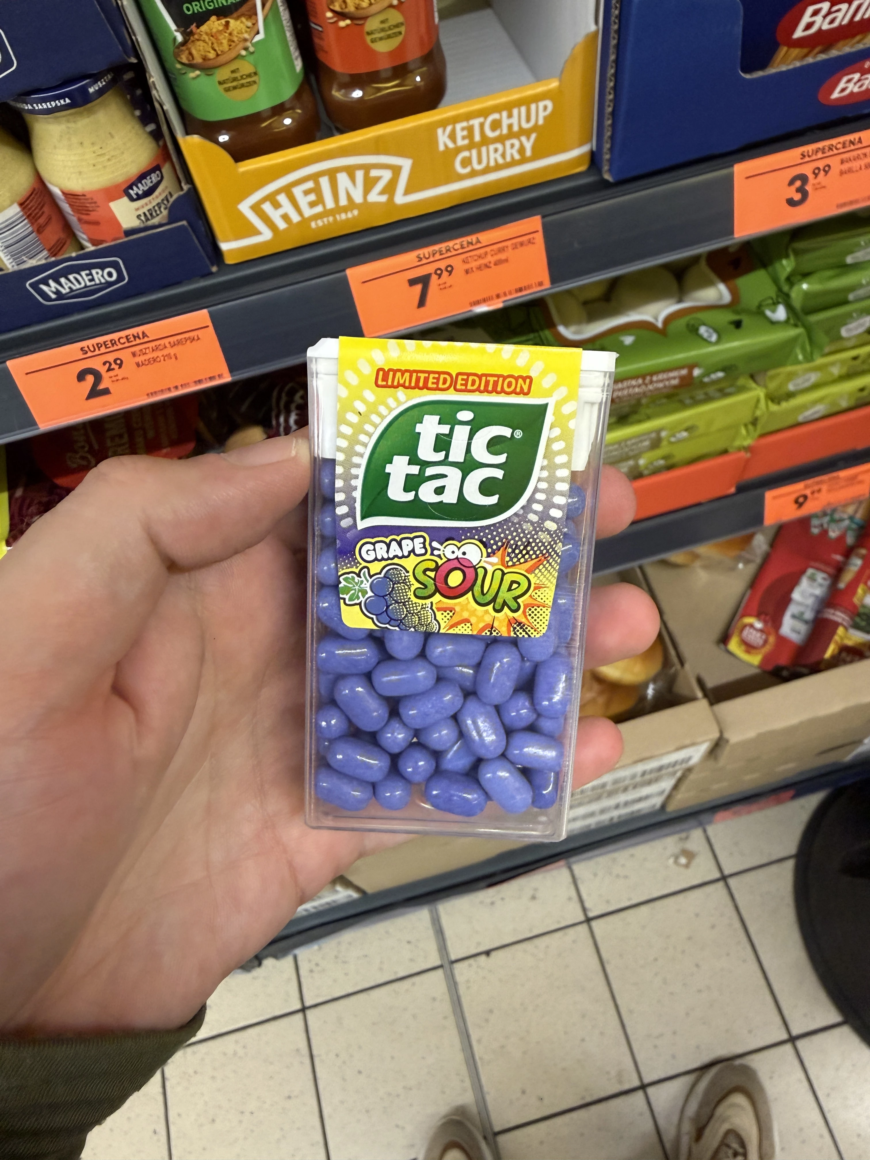 tic tac Grape Sour Limited Edition | 54g
