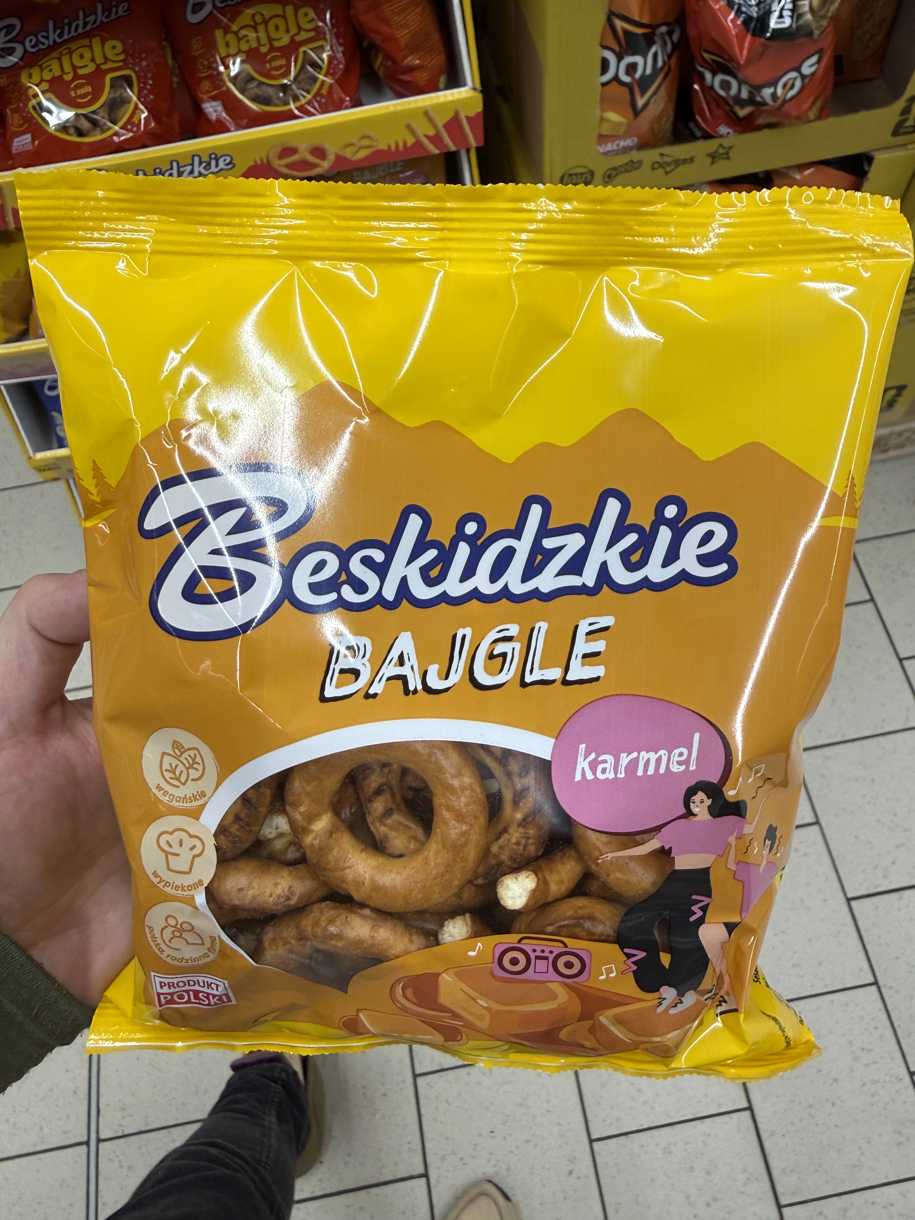Beskidzkie Bajgle o smaku karmelowym | 200g