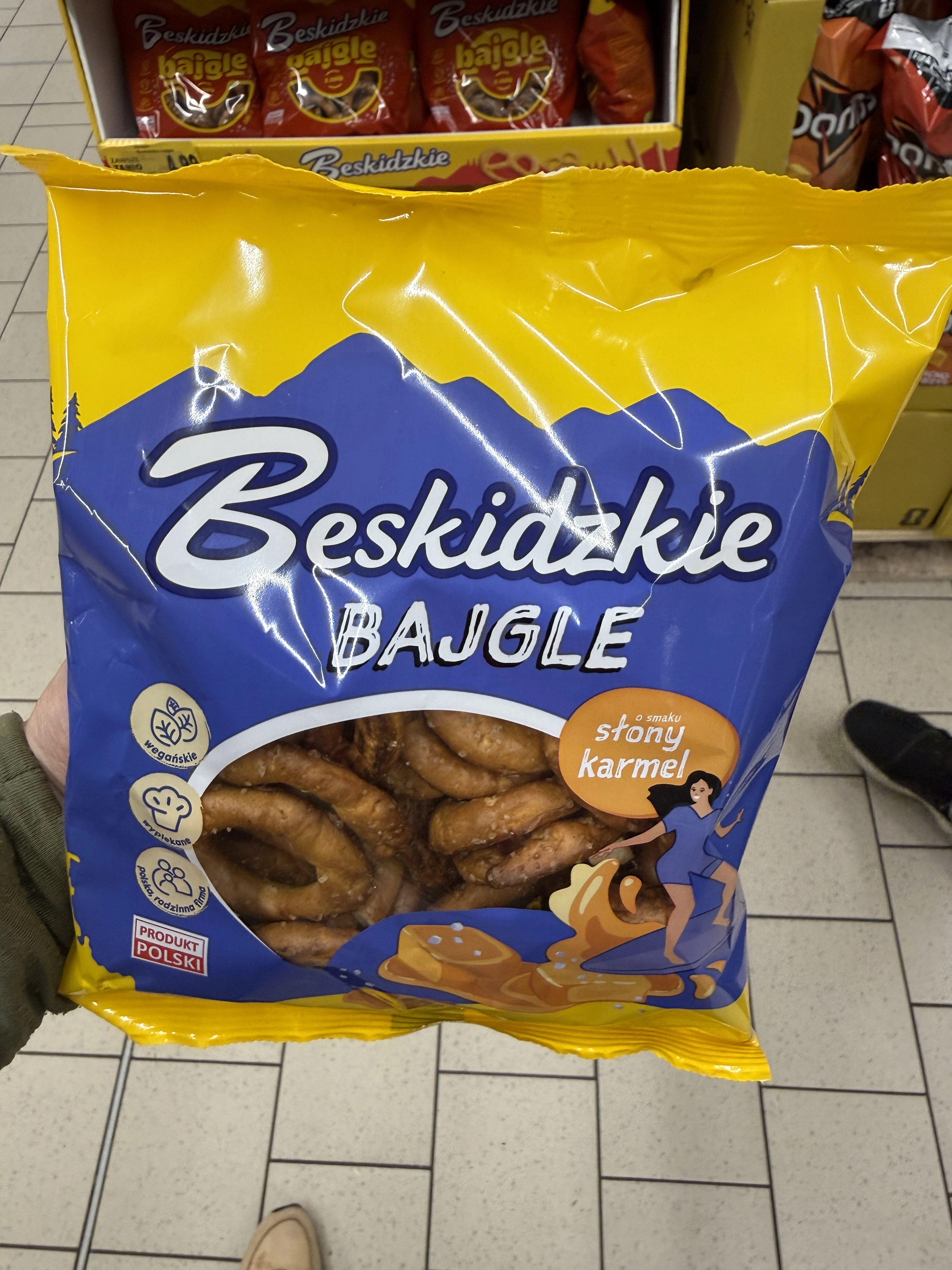 Beskidzkie Bajgle o smaku słonego karmelu | 200g