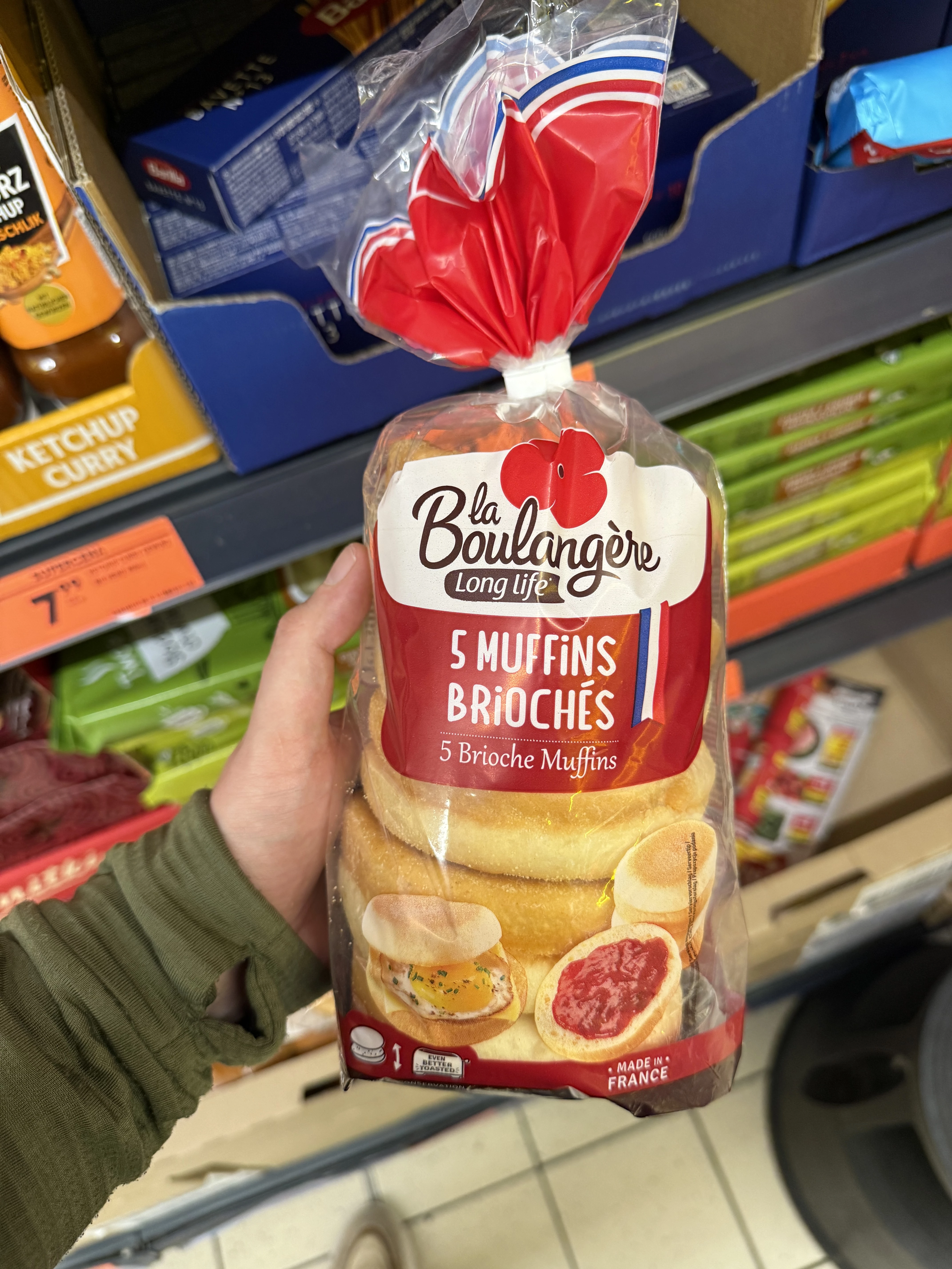 La Boulangère Brioche Muffins x 5 | 250g