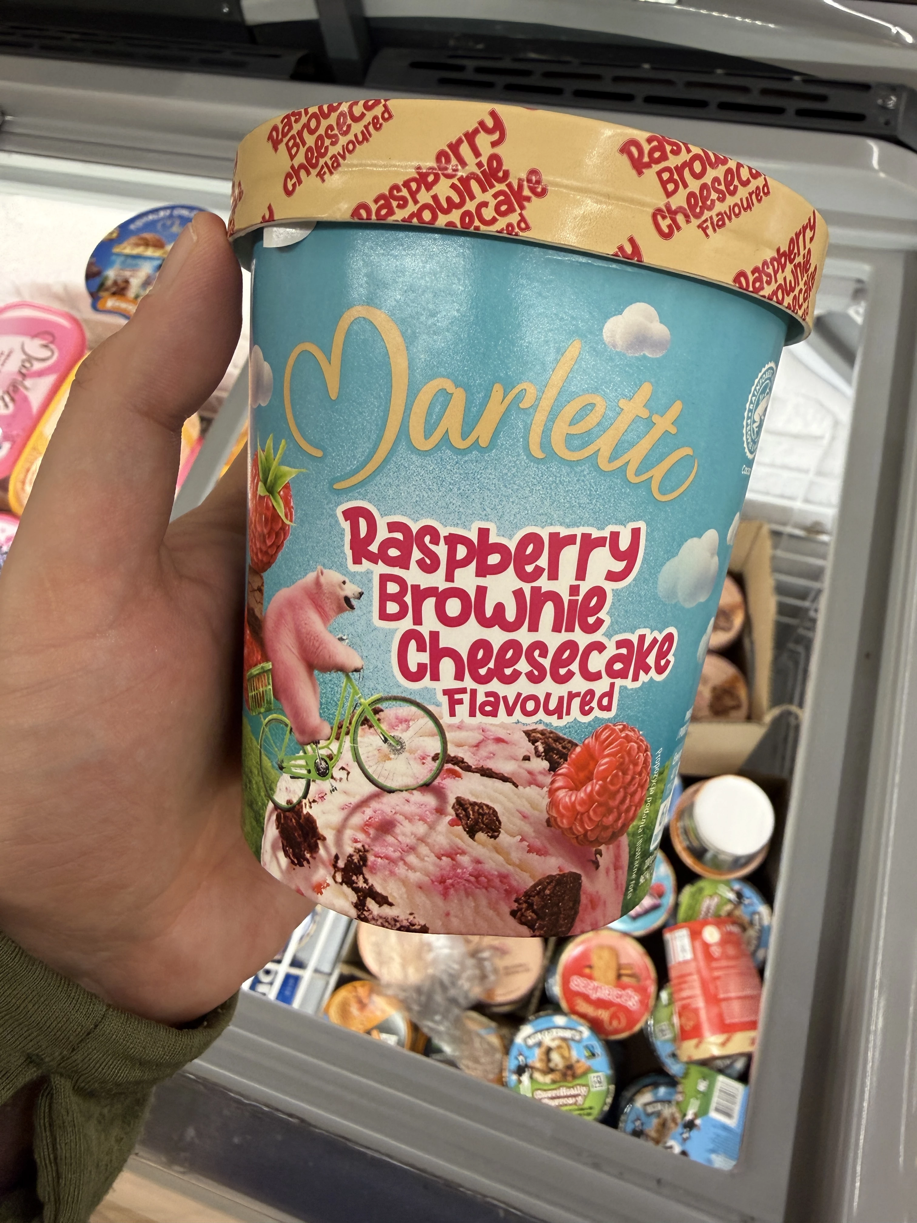 Marletto Raspberry Brownie Cheesecake Flavoured | 500ml / 400g