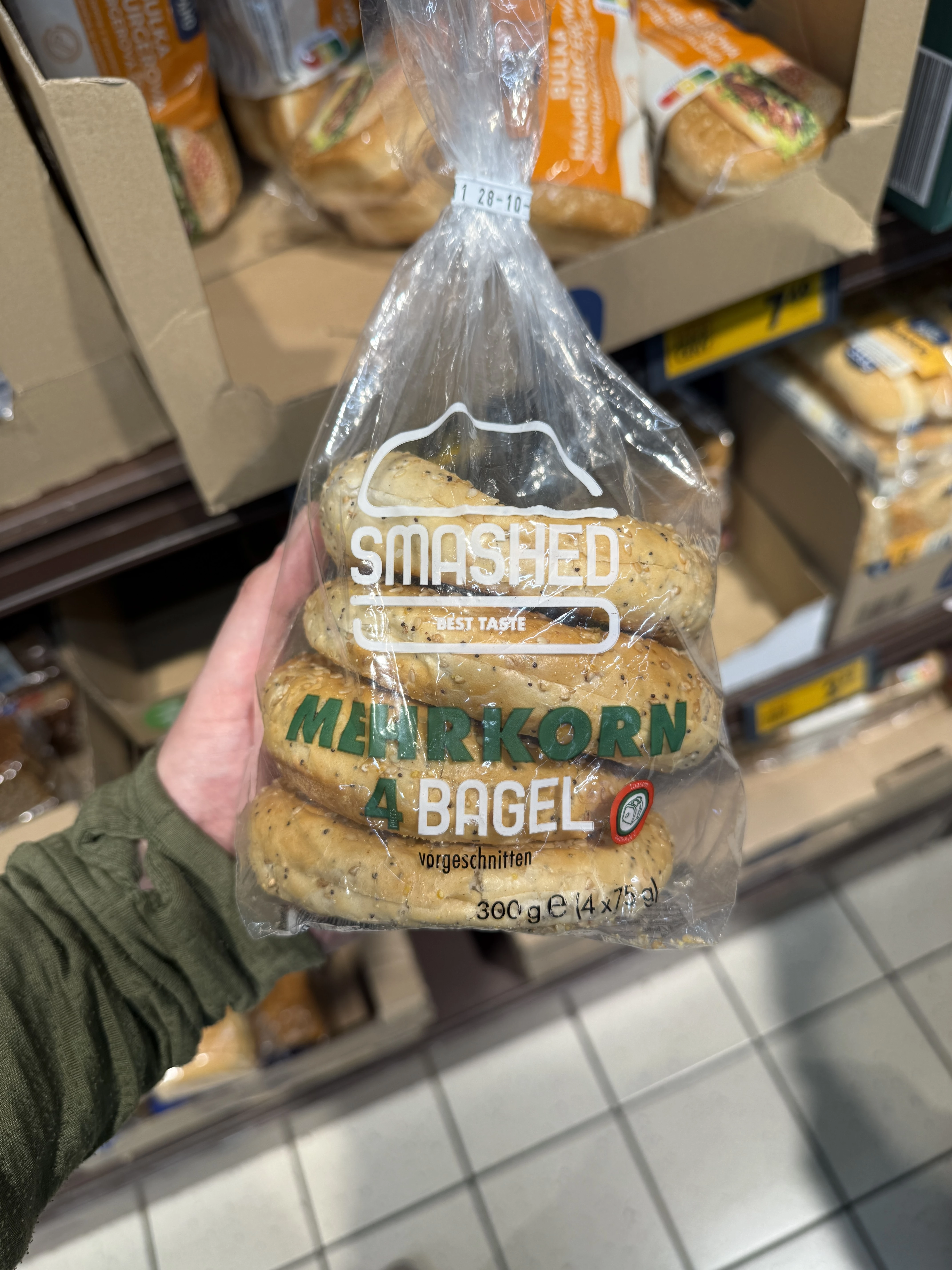 Smashed Bagel Mehrkorn | 300g