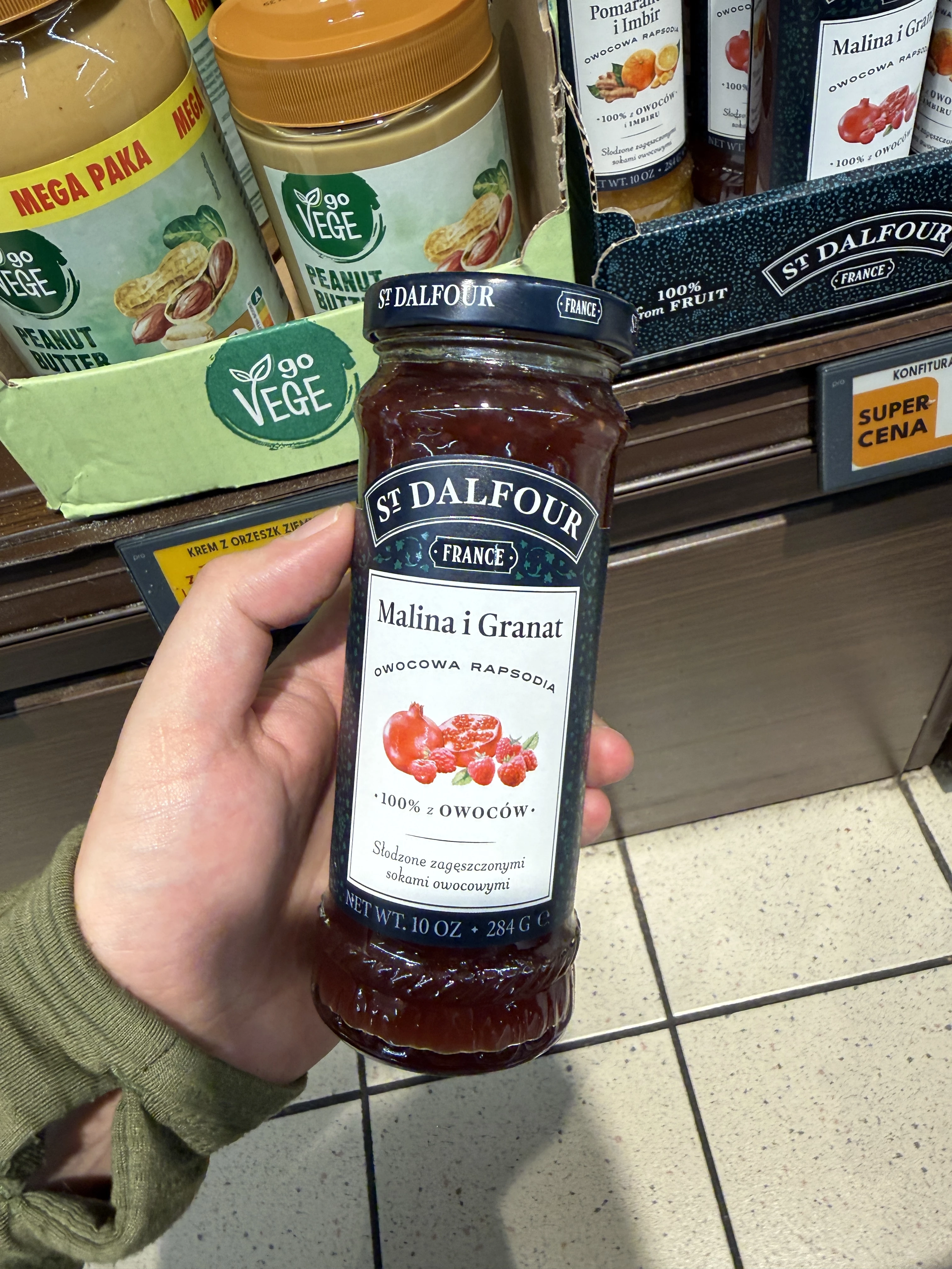St Dalfour Raspberry & Pomegranate Fruit Spread | 284g