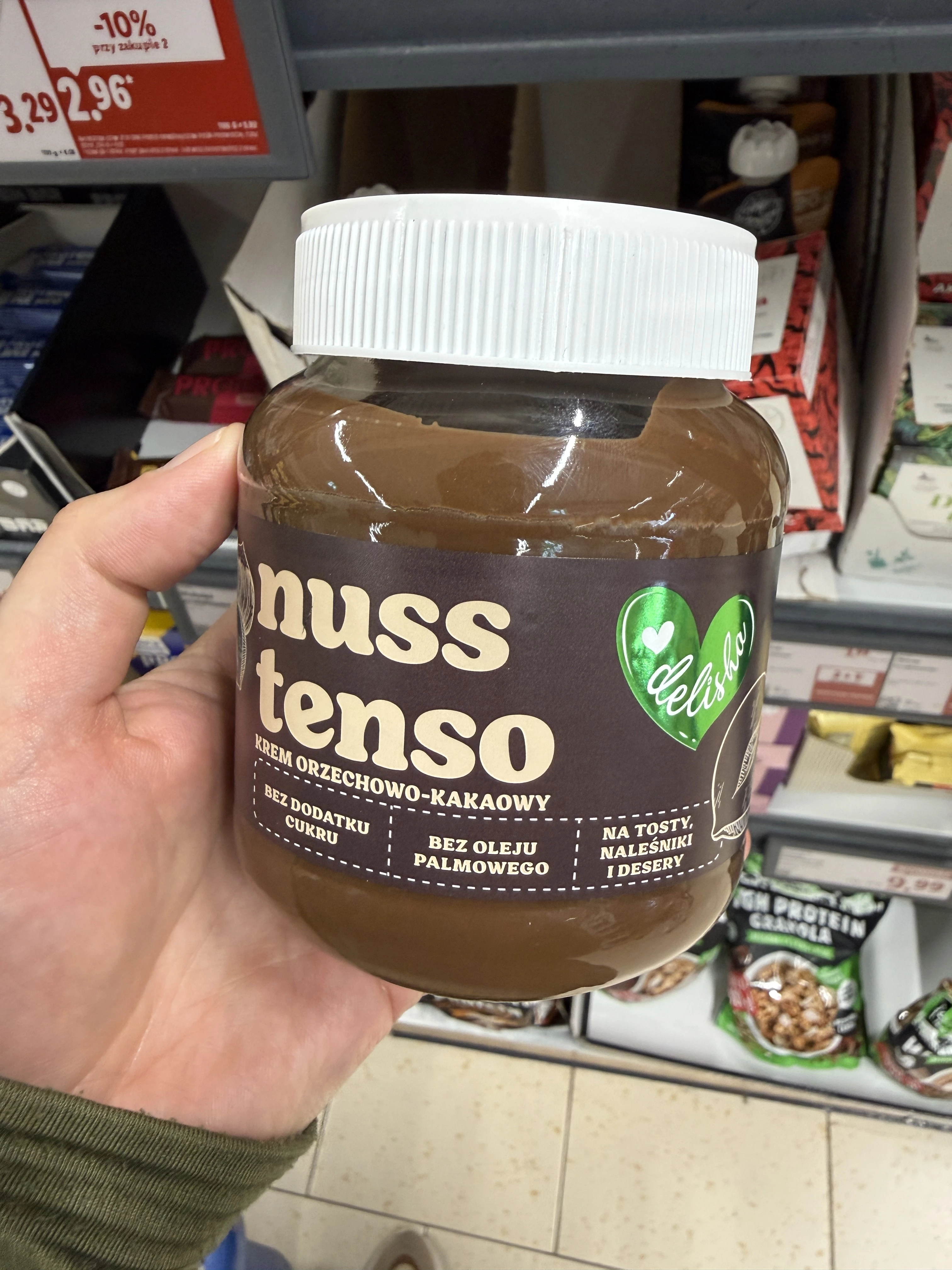 Delisha Nusstenso Krem orzechowo-kakaowy | 350hg