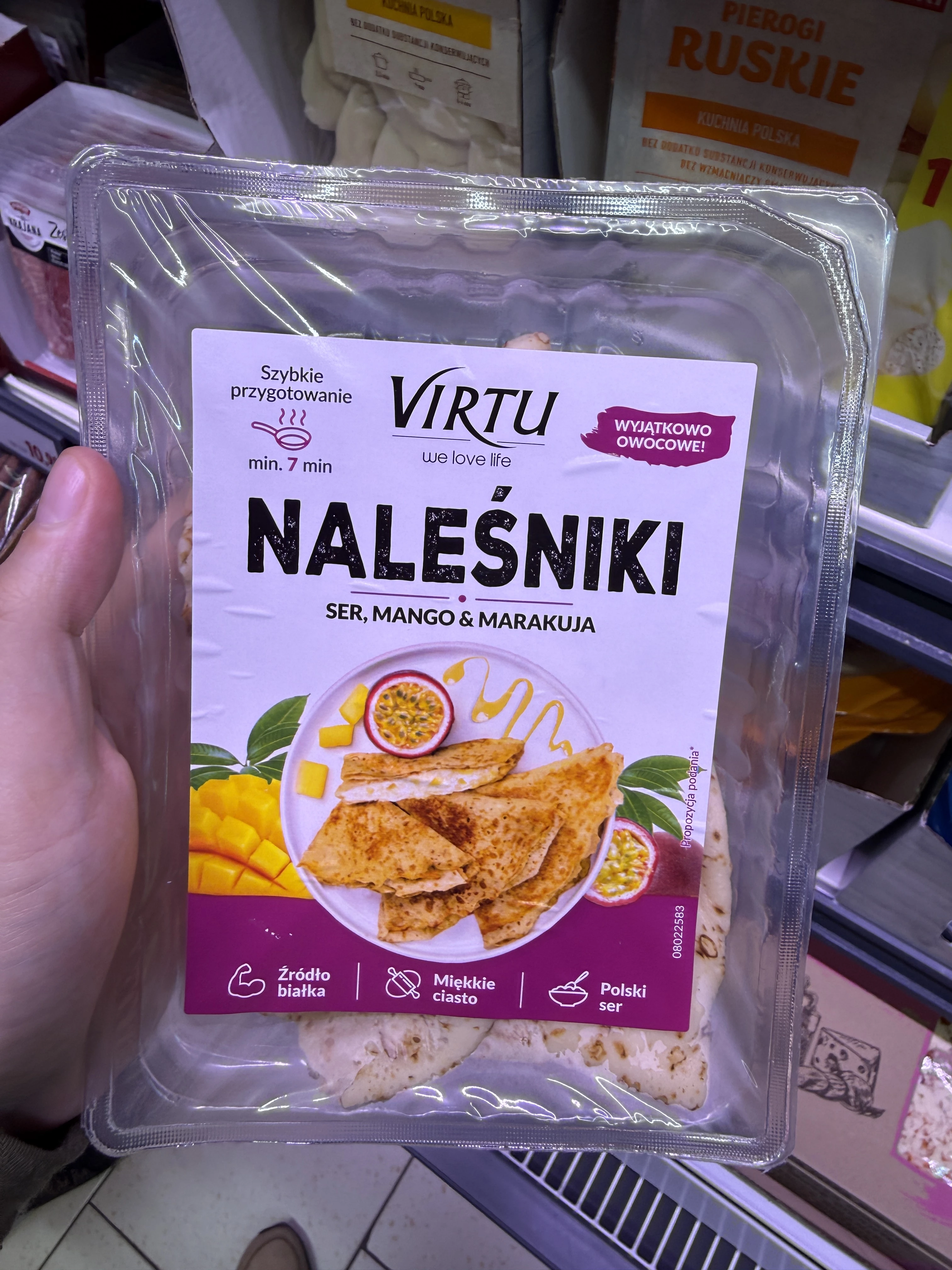 Virtu Naleśniki ser, mango & marakuja | 300g