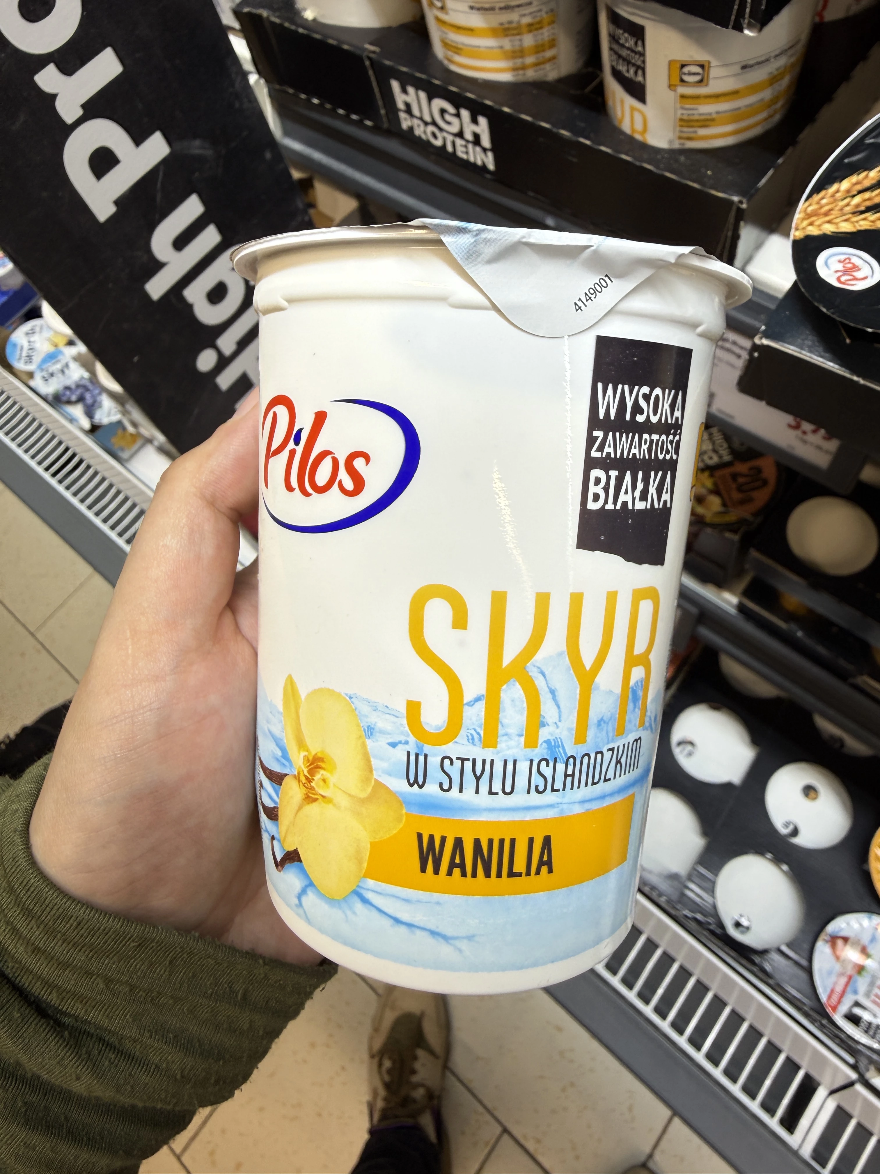 Pilos Skyr w stylu islandzkim Wanilia | 500g