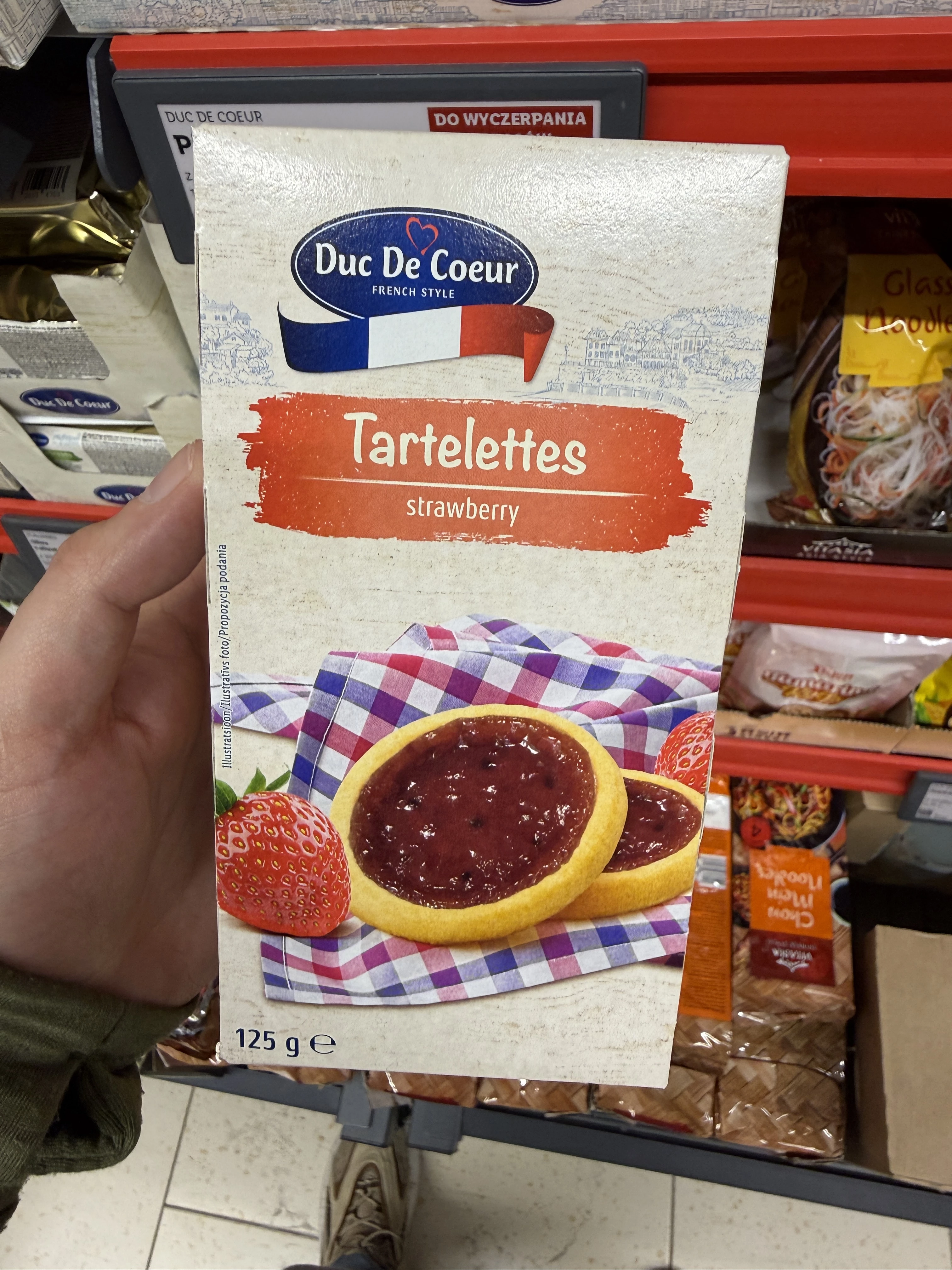 Duc De Coeur Tartlets Strawberry | 125g