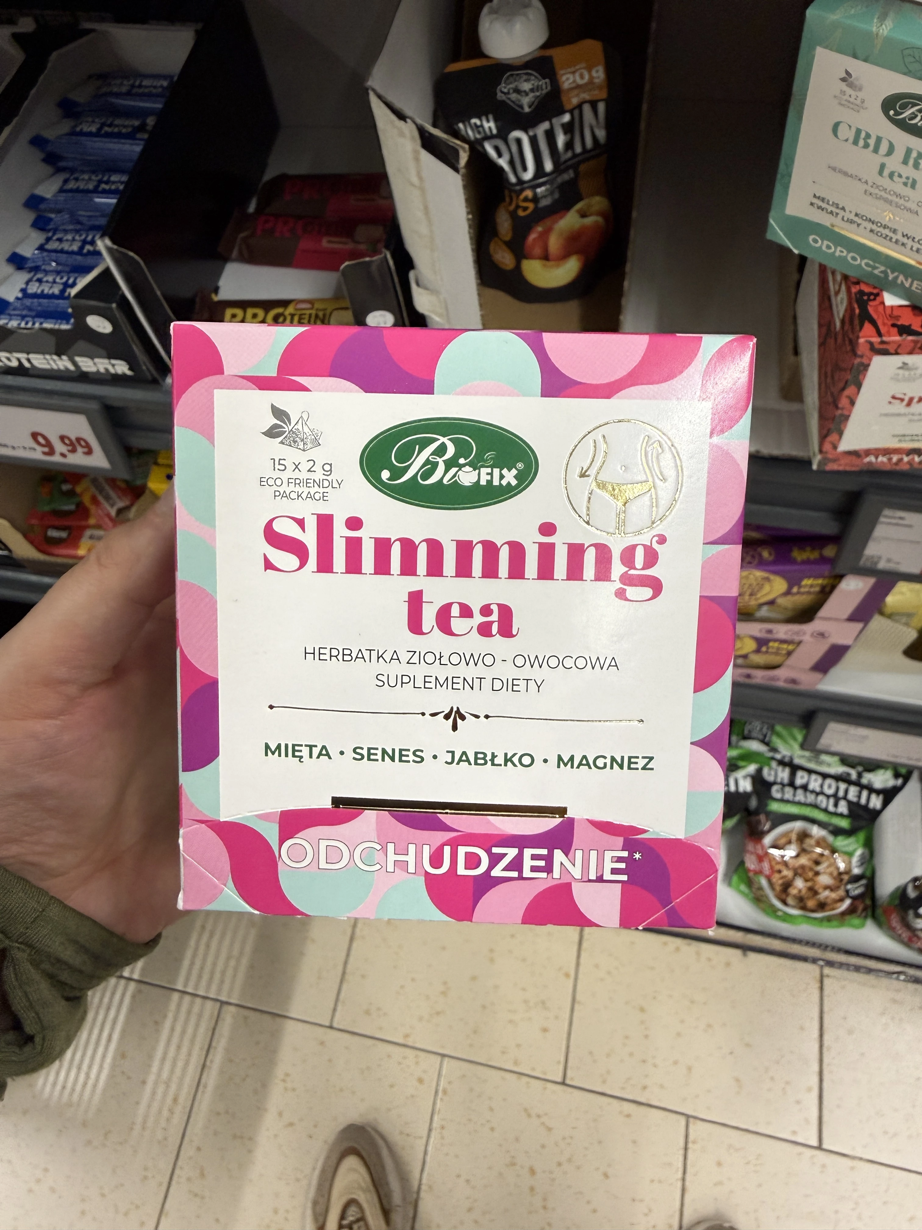 Bi Fix Slimming Tea, herbatka ziołowo-owocowa | 30g