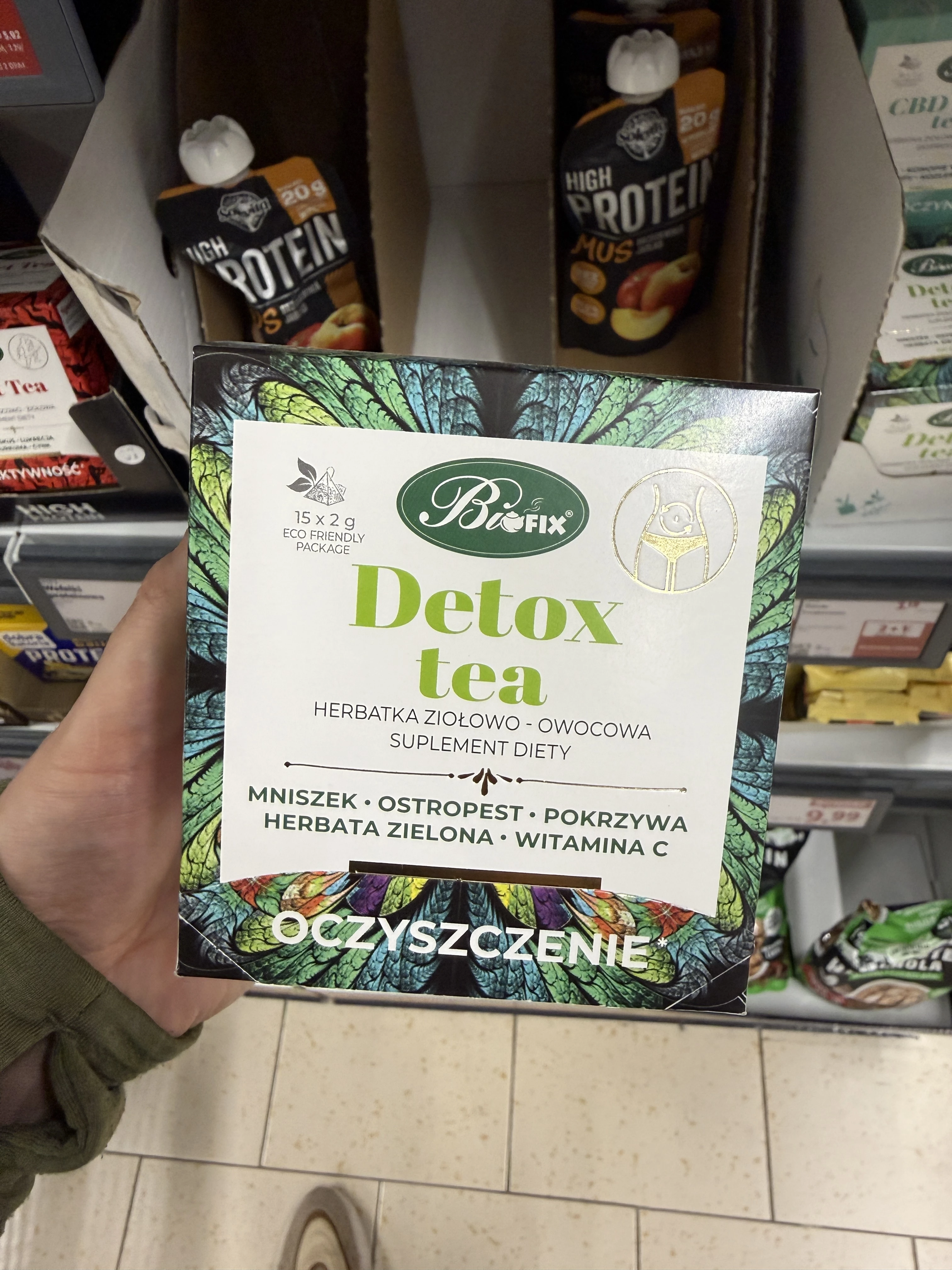 Bi Fix Detox Tea, herbatka ziołowo-owocowa | 30g