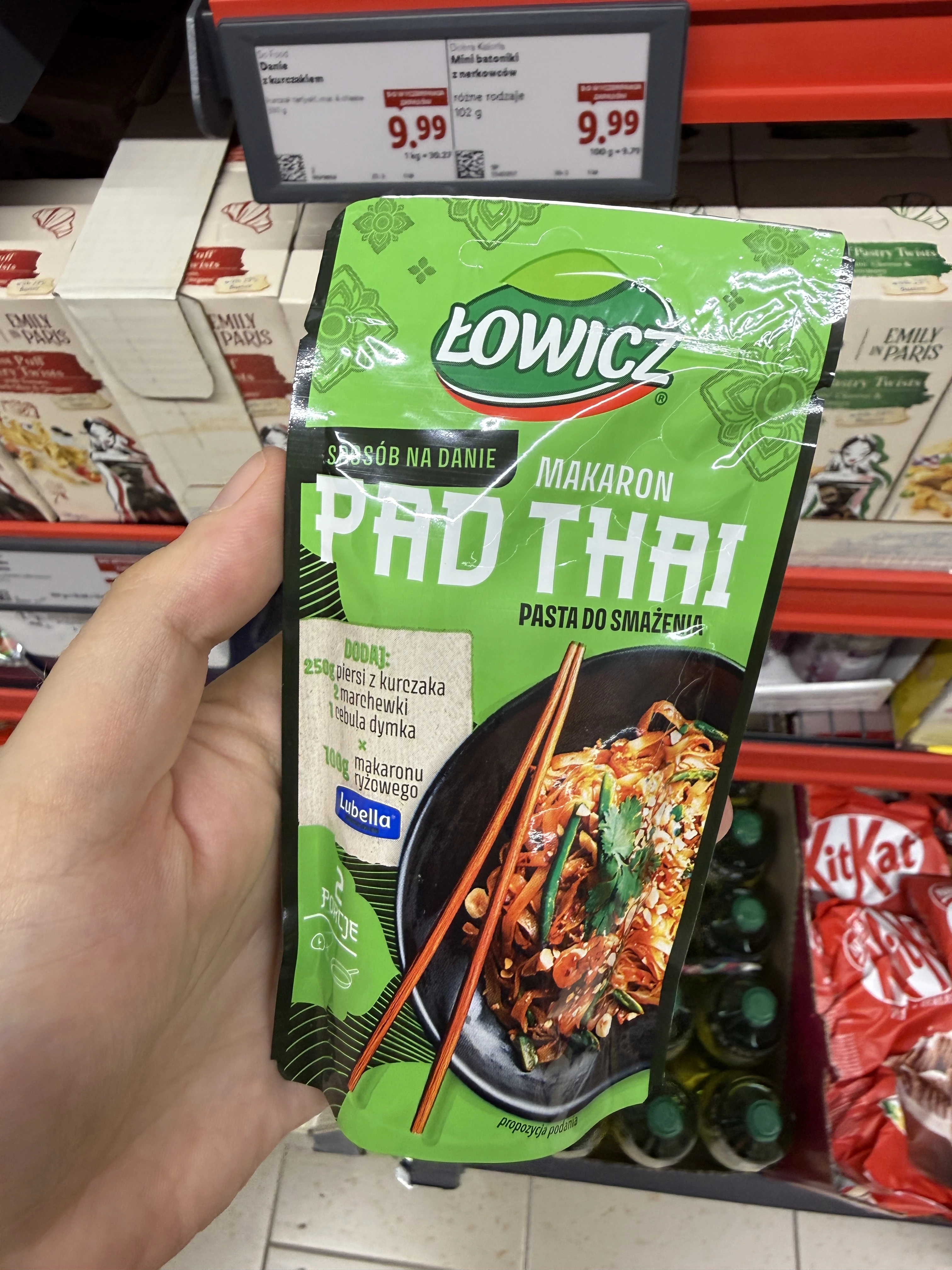 Łowicz Pasta do smażenia Makaron Pad Thai | 100g