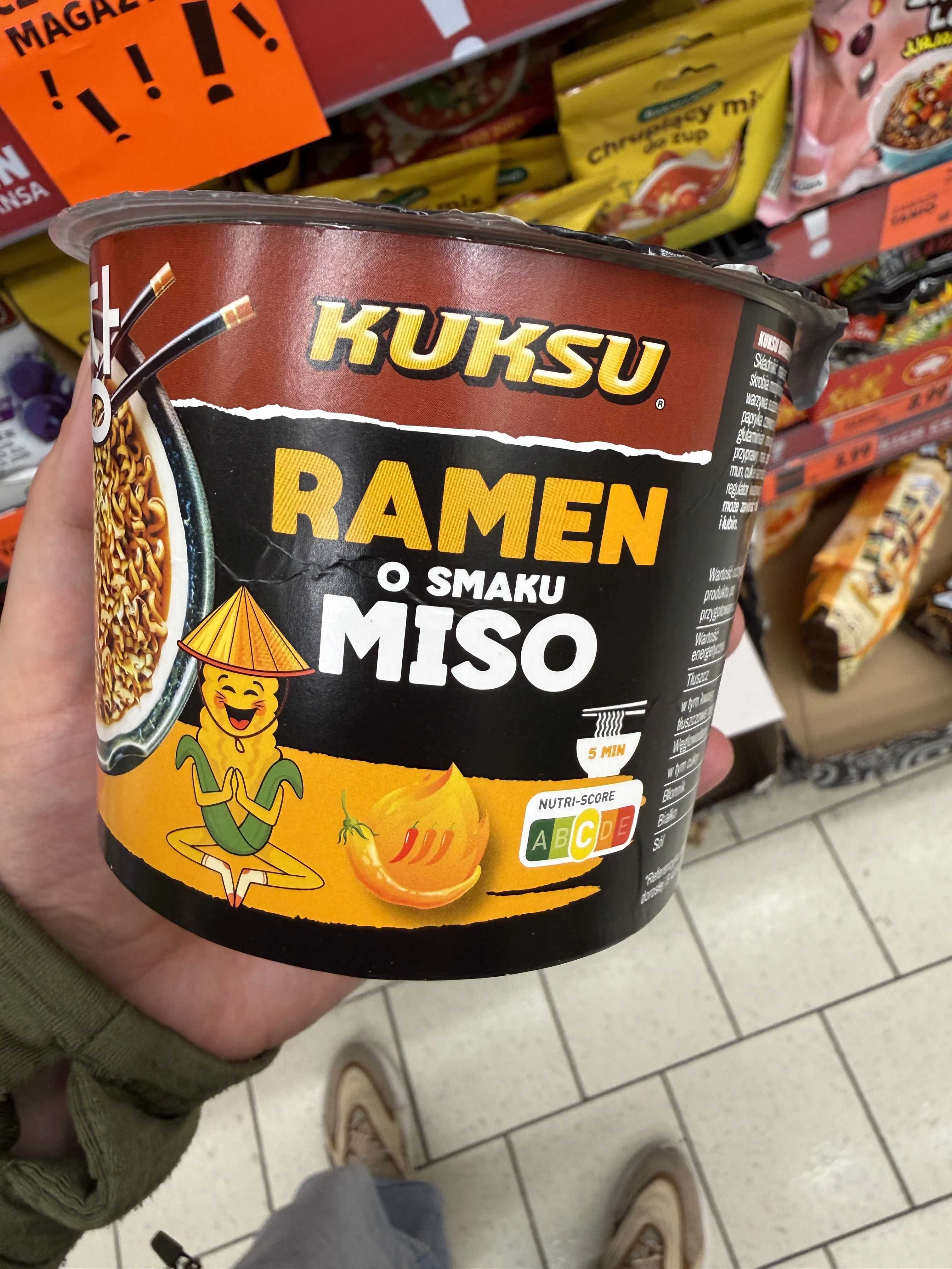 Kuksu Ramen o smaku Miso | 61g