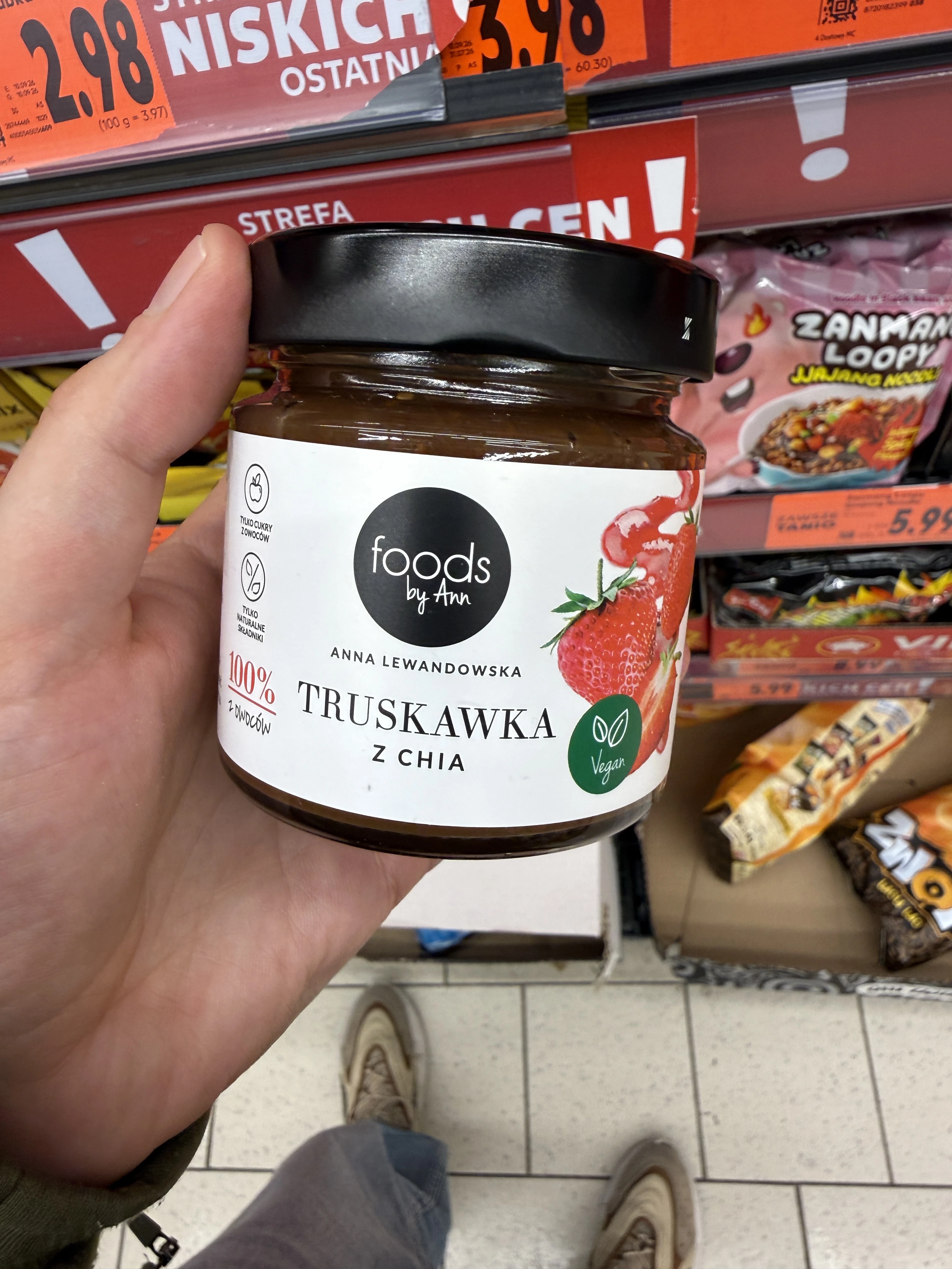 Foods by Ann Dżem Truskawka z Chia | 200g