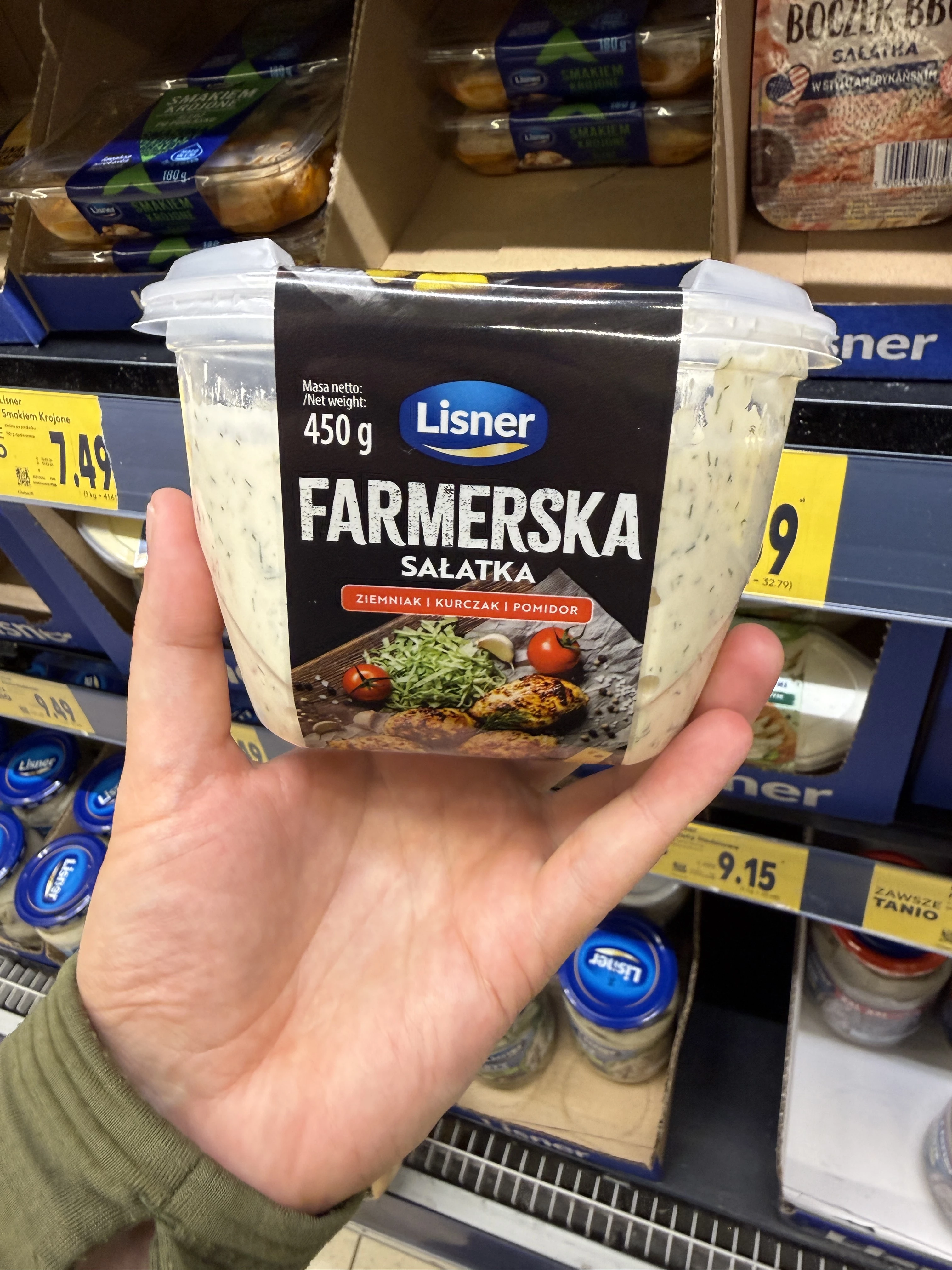 Lisner Sałatka Farmerska | 450g
