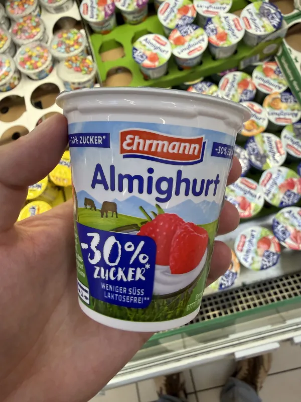 Ehrmann Almighurt Himbeere -30% Zucker | 150g