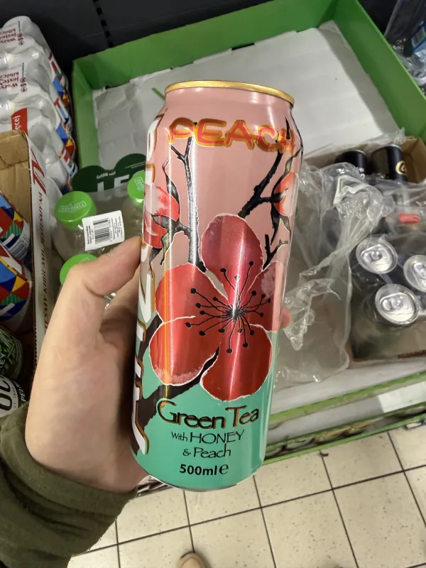 AriZona Green Tea with Honey & Peach | 500ml