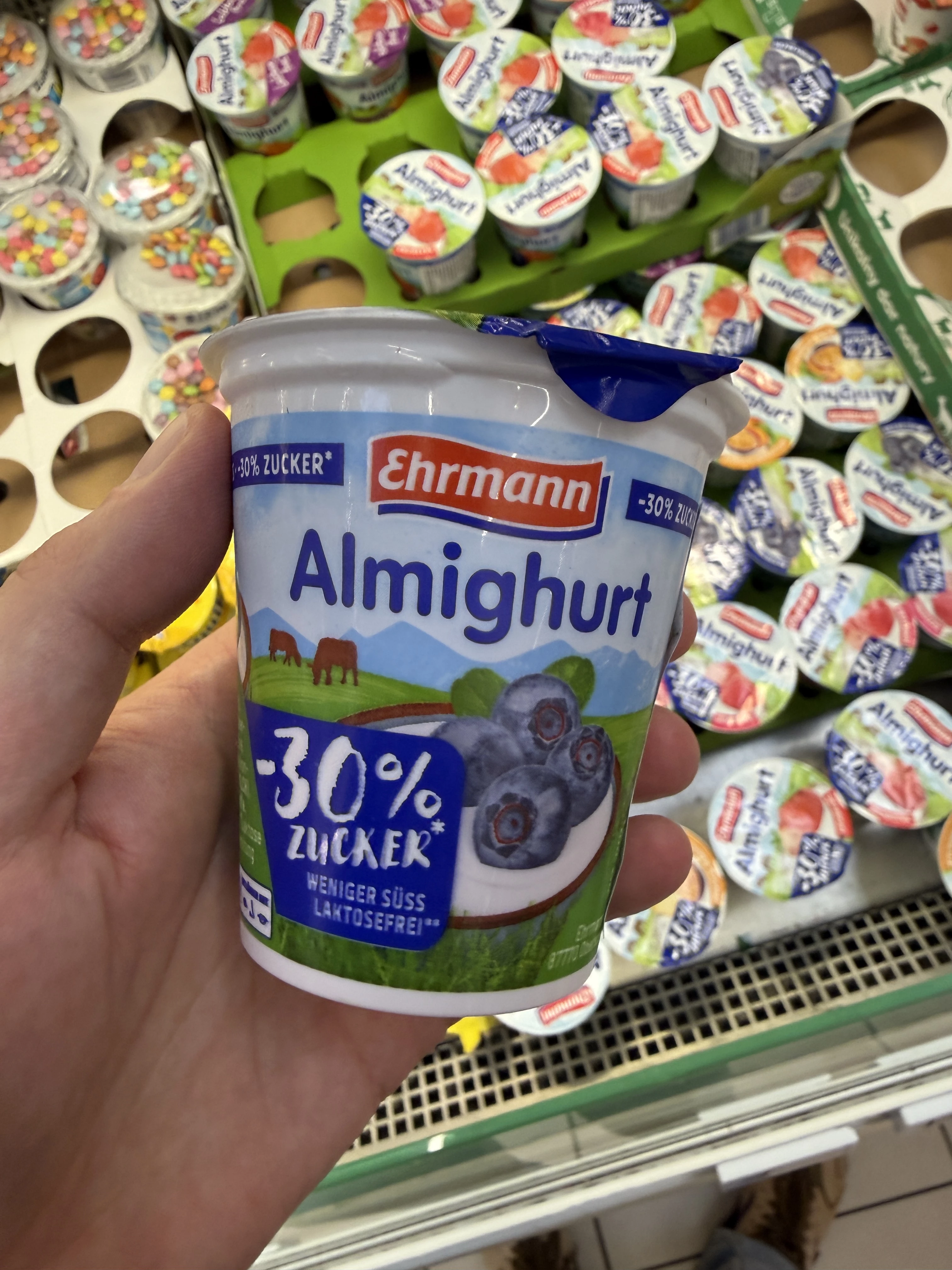 Ehrmann Almighurt -30% Zucker Heidelbeere | 150g