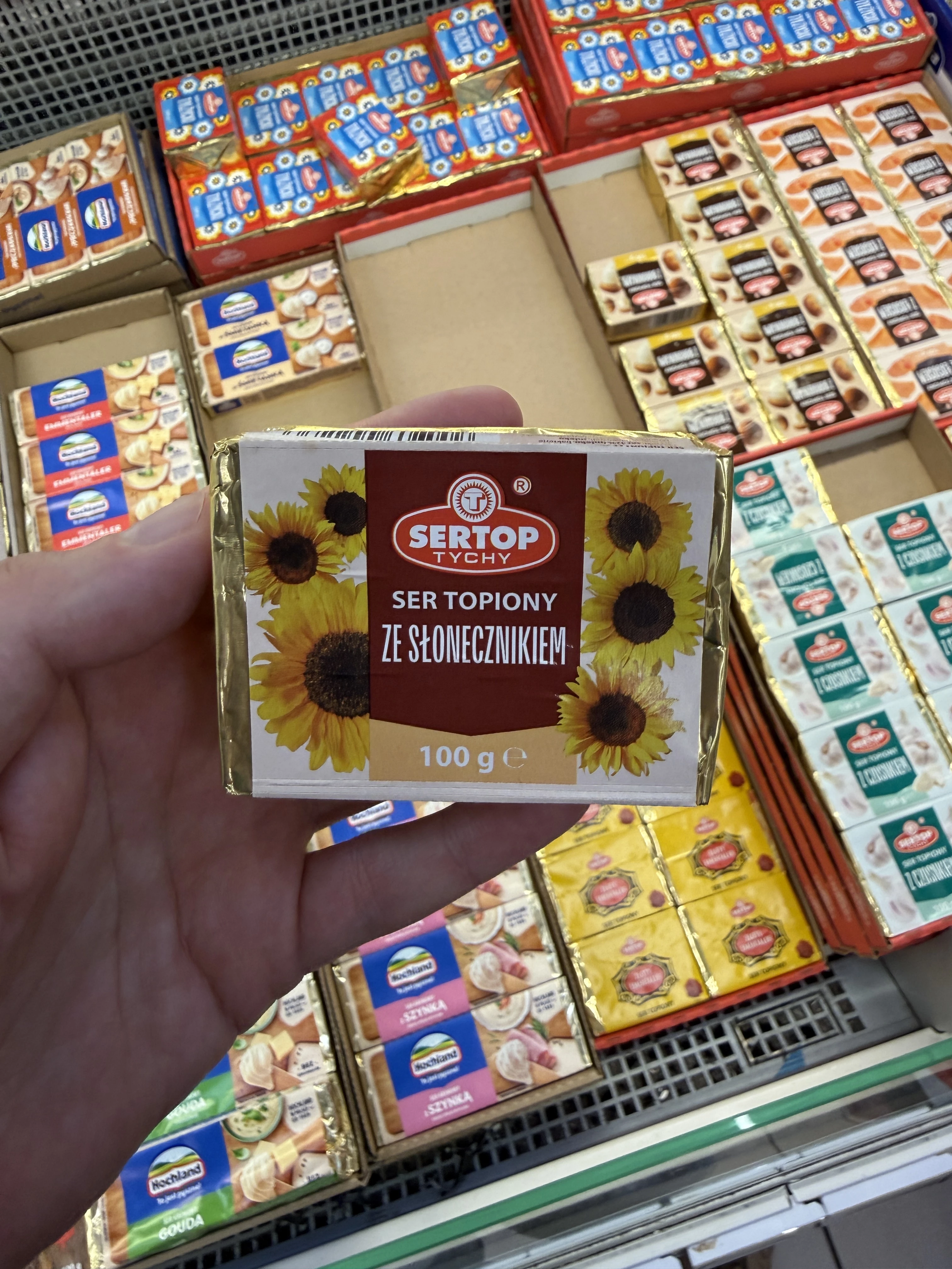 Sertop Ser Topiony ze Słonecznikiem | 100g