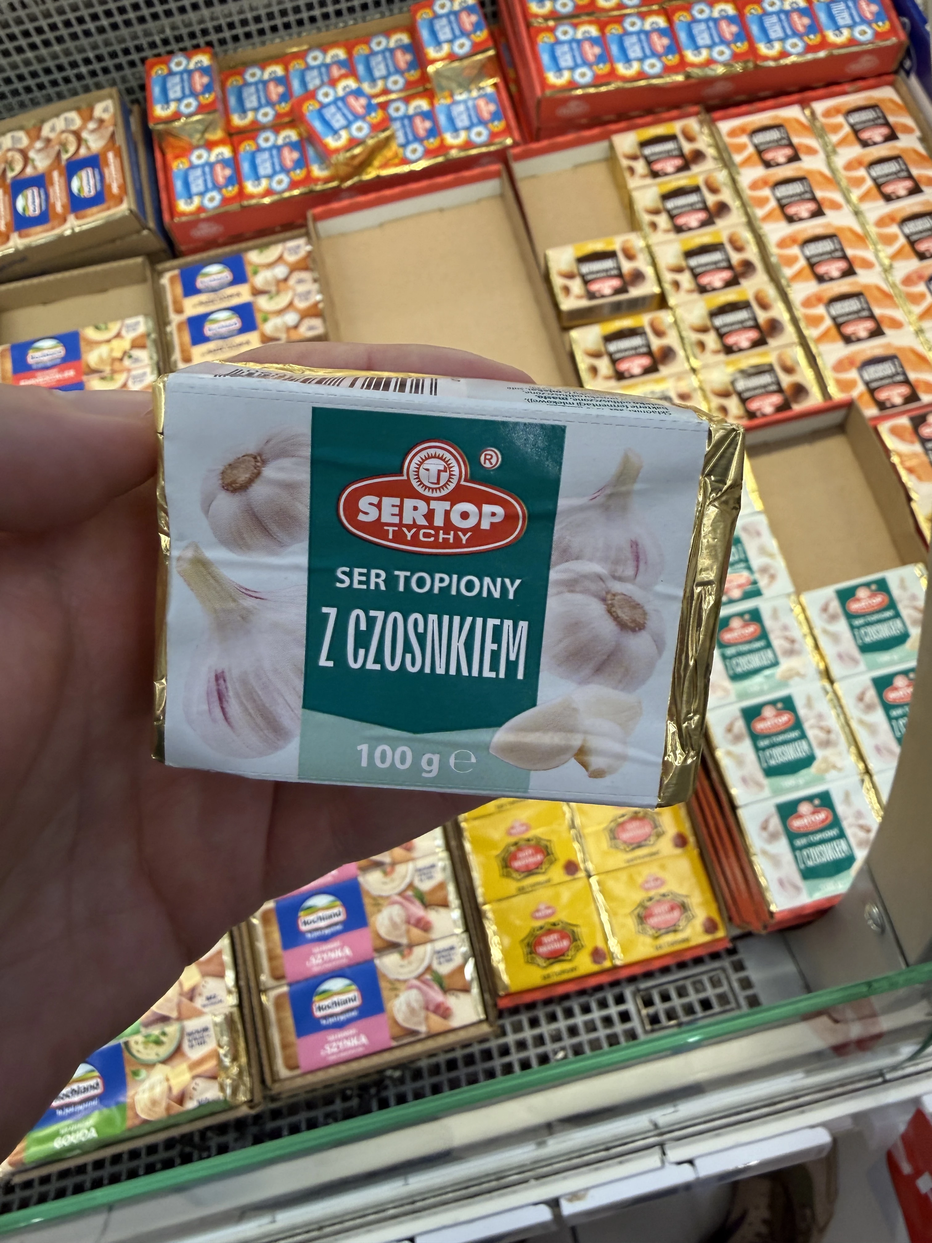 Sertop Ser Topiony z Czosnkiem | 100g