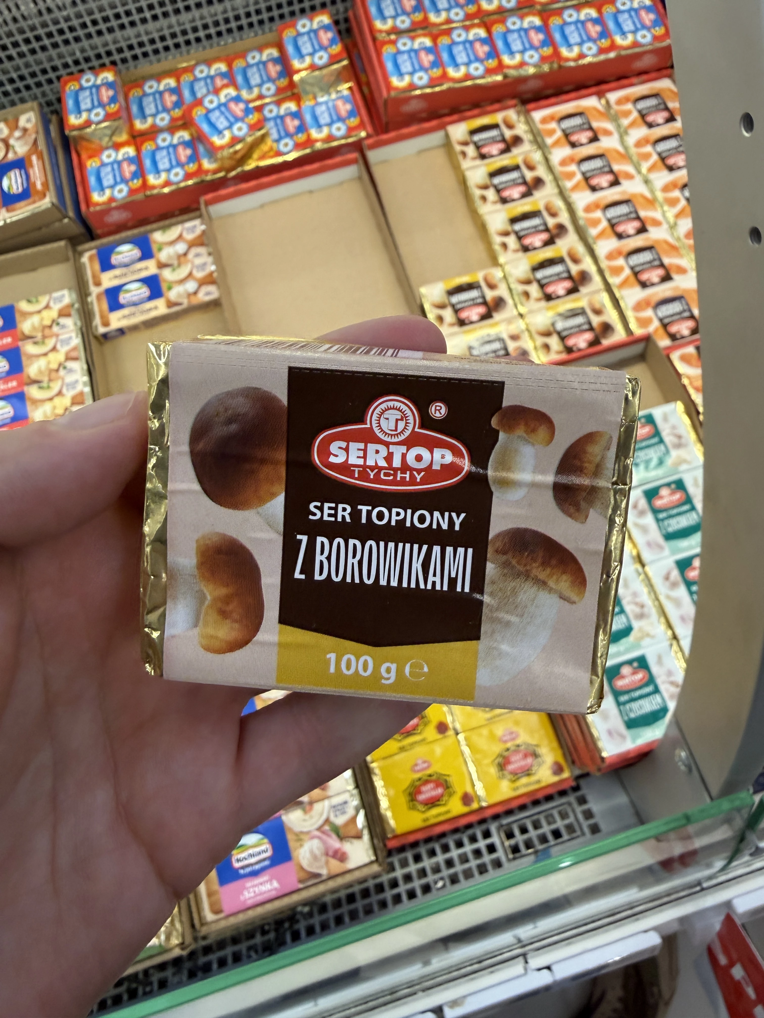 Sertop Ser Topiony z Borowikami | 100g