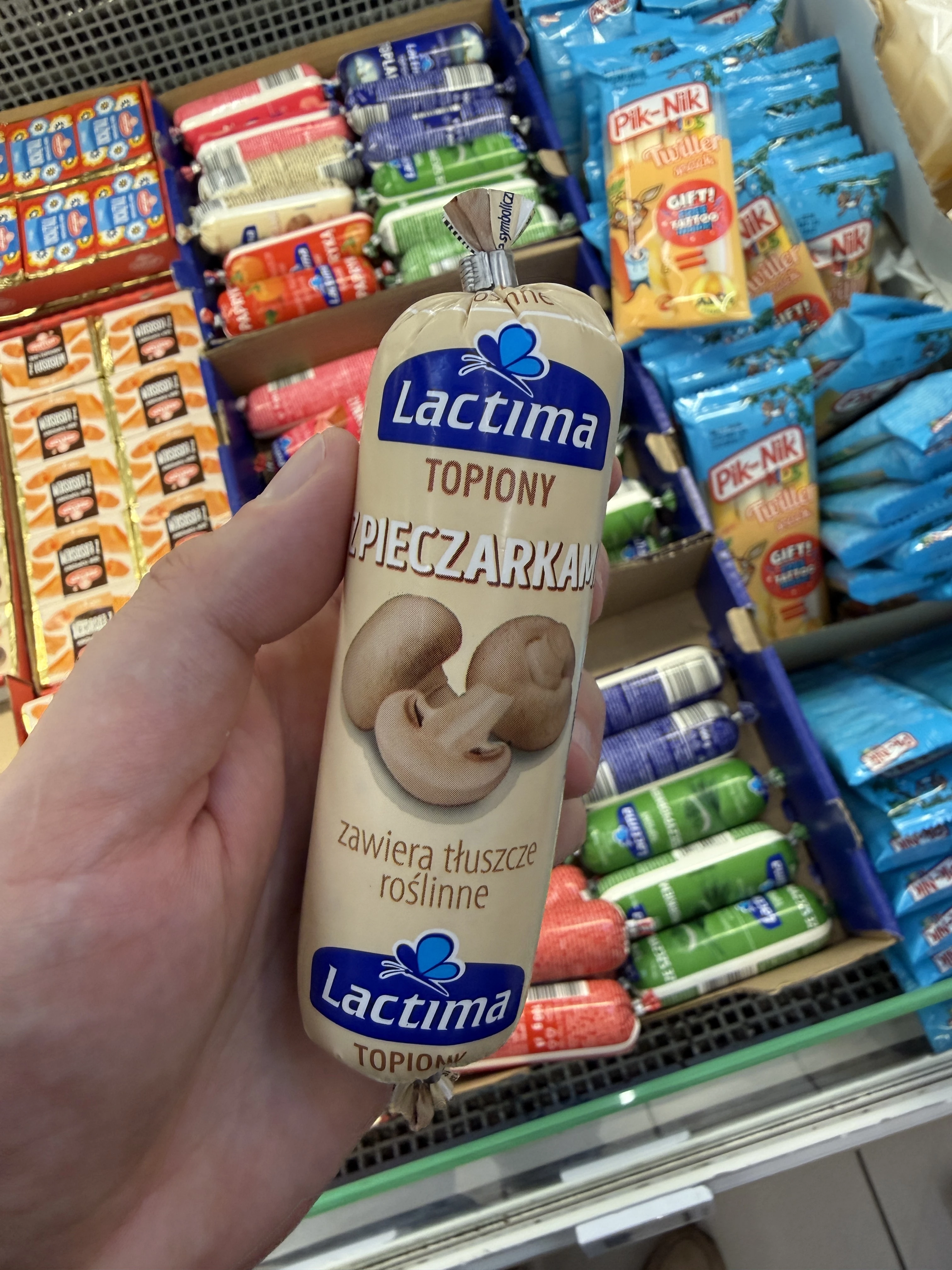 Lactima Topiony z pieczarkami | 100g