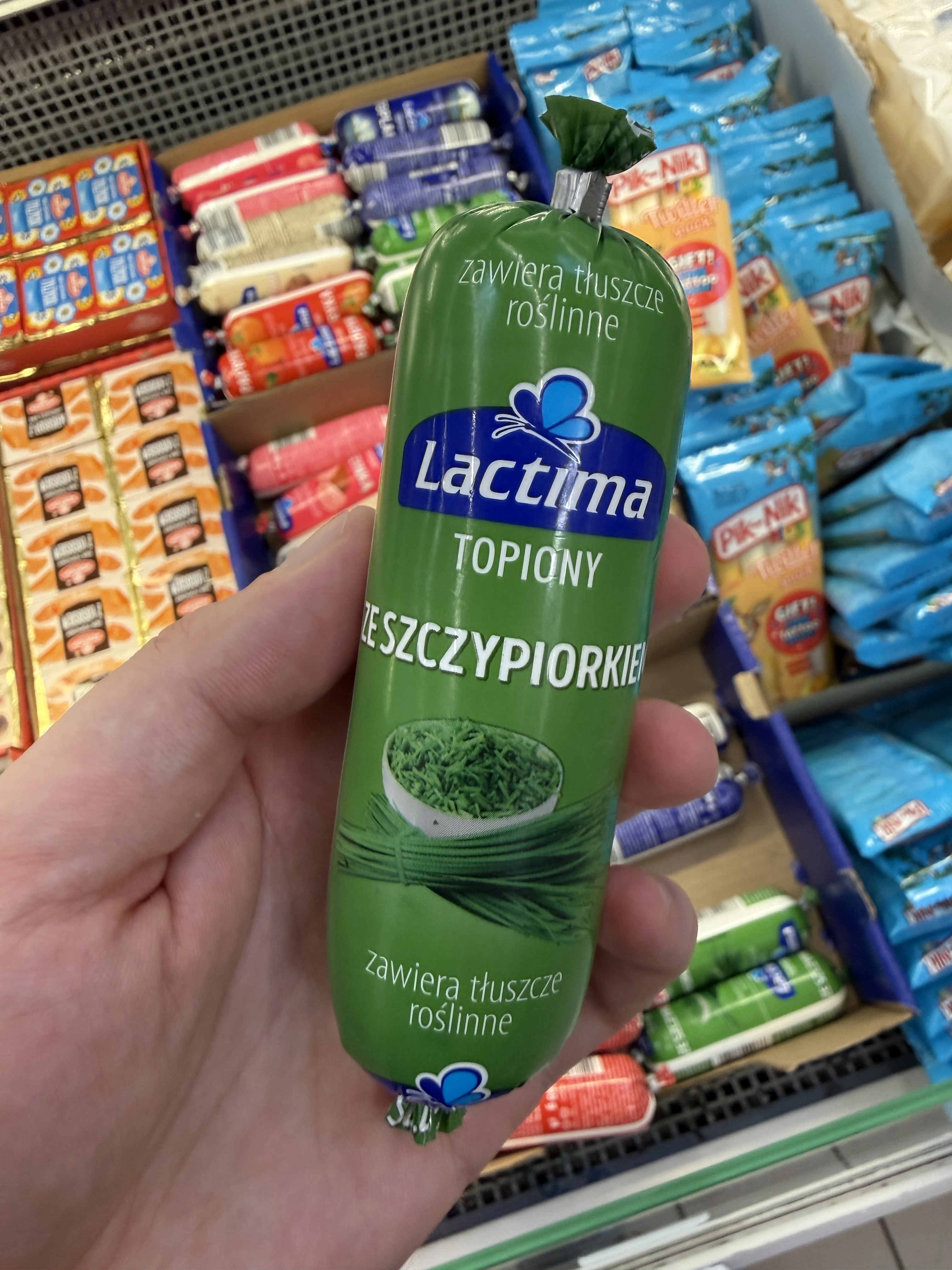 Lactima Topiony ze Szczypiorkiem | 100g
