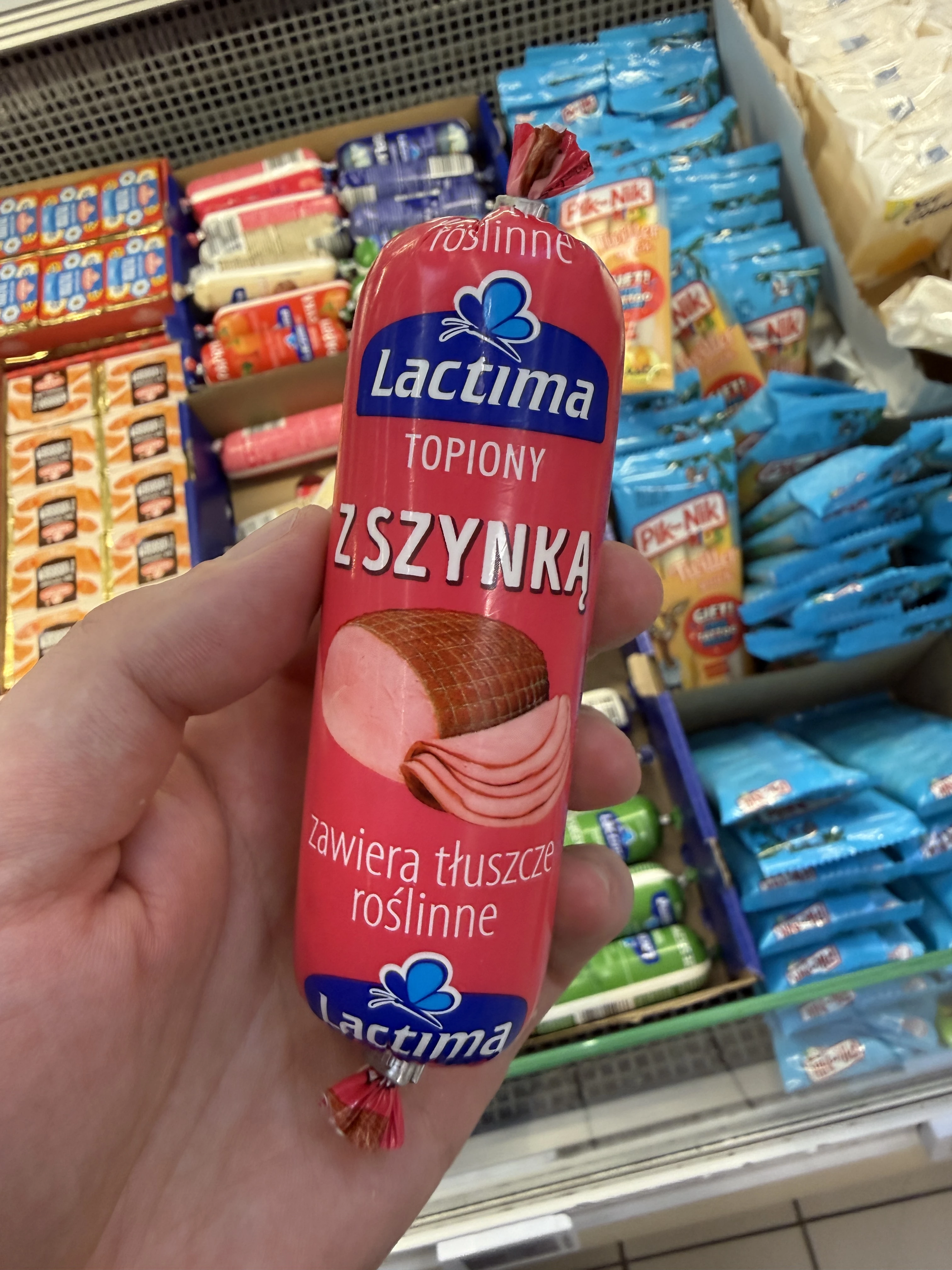 Lactima Ser Topiony z Szynką | 100g