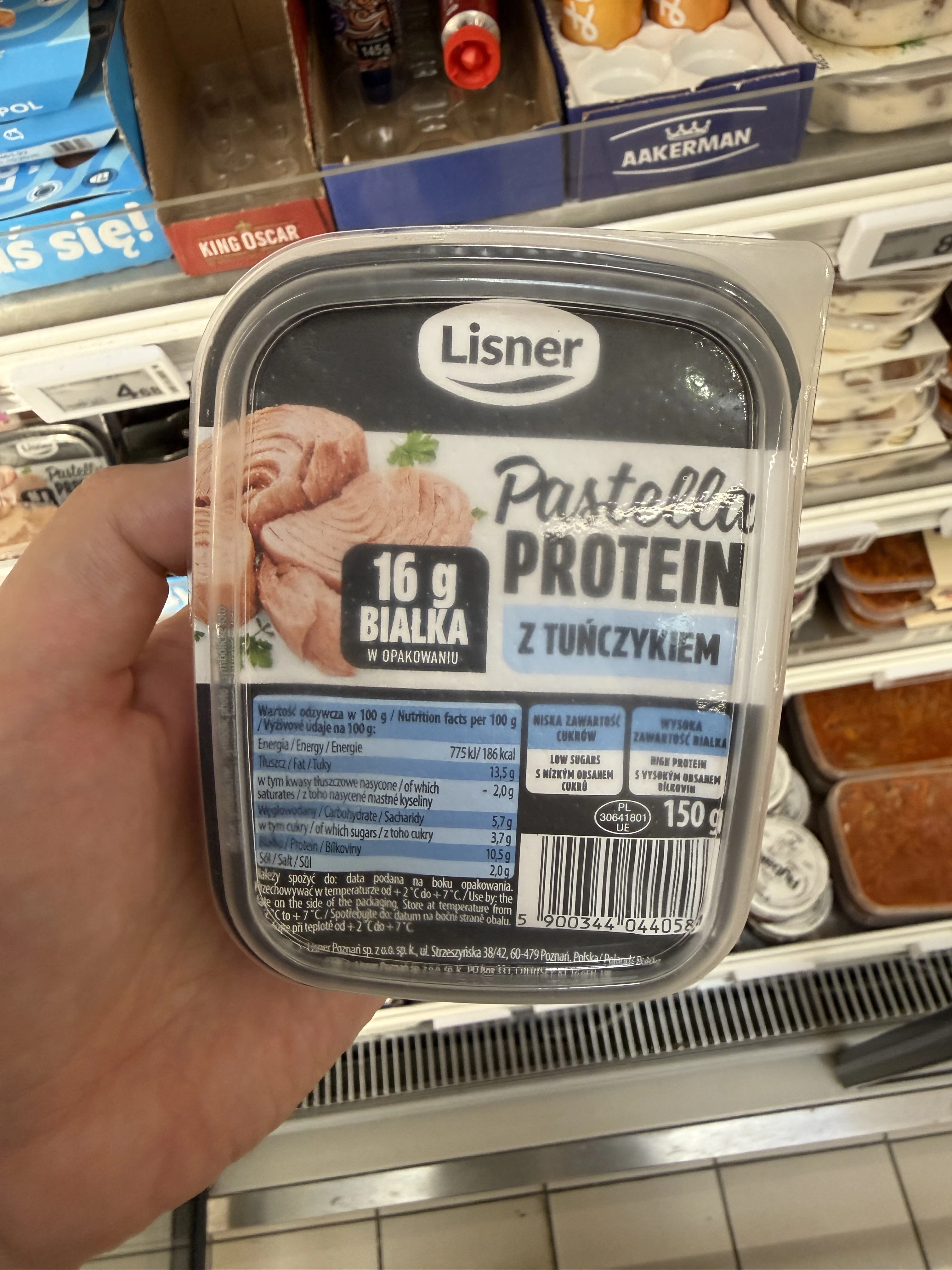 Lisner Pastella Protein z tuńczykiem | 150g