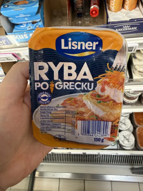 Lisner Ryba po grecku | 150g
