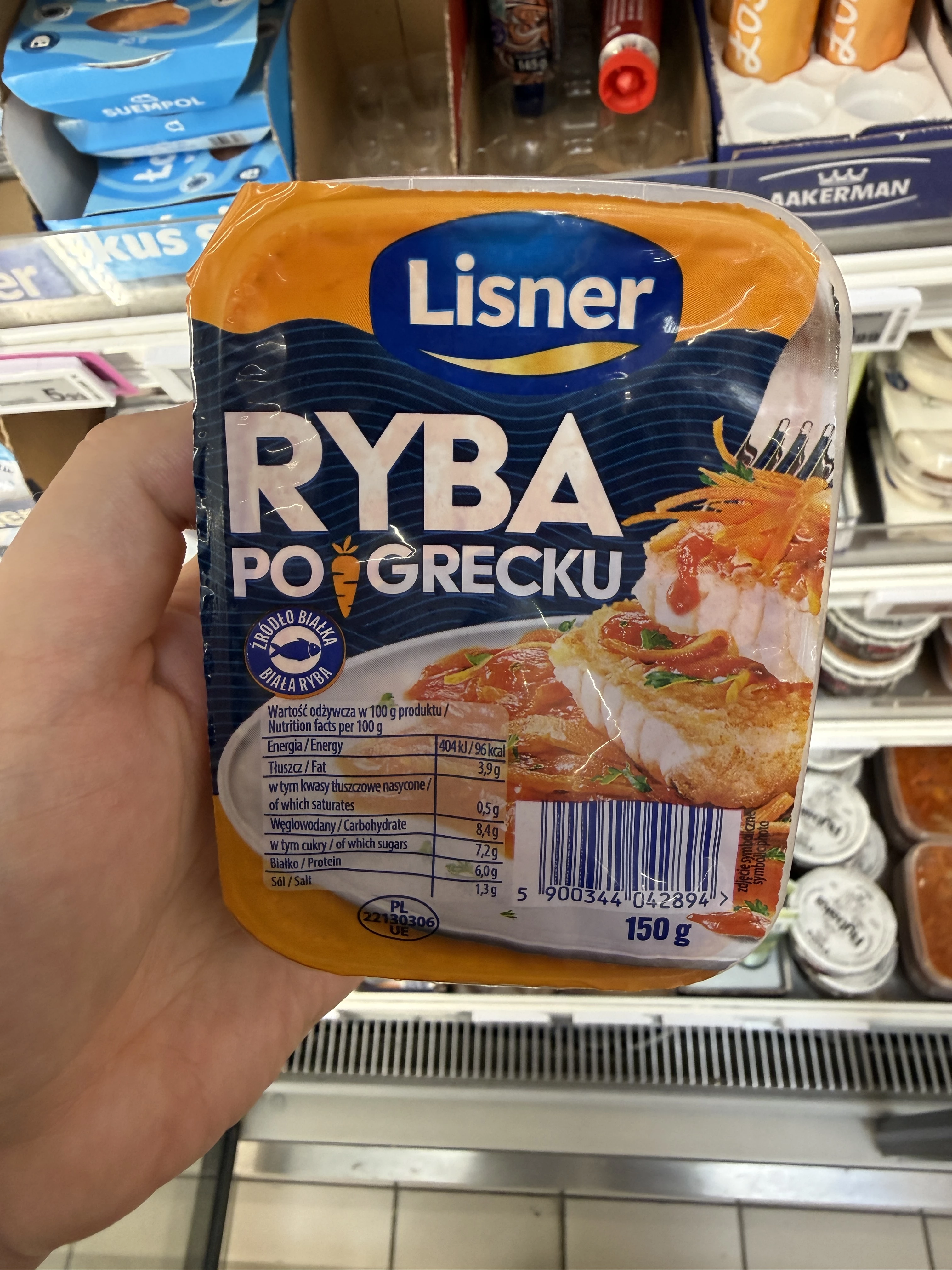 Lisner Ryba po grecku | 150g