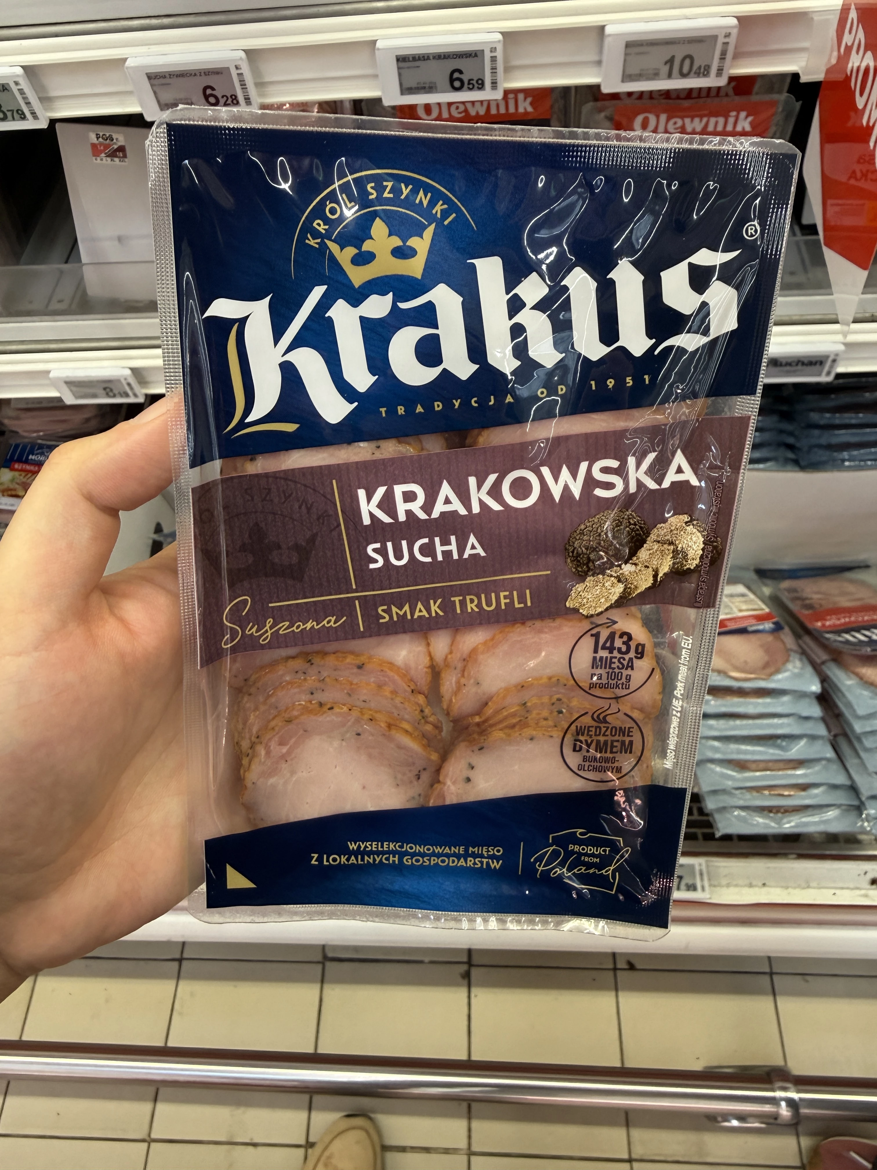 Krakus Krakowska Sucha Smak Trufli | 80g