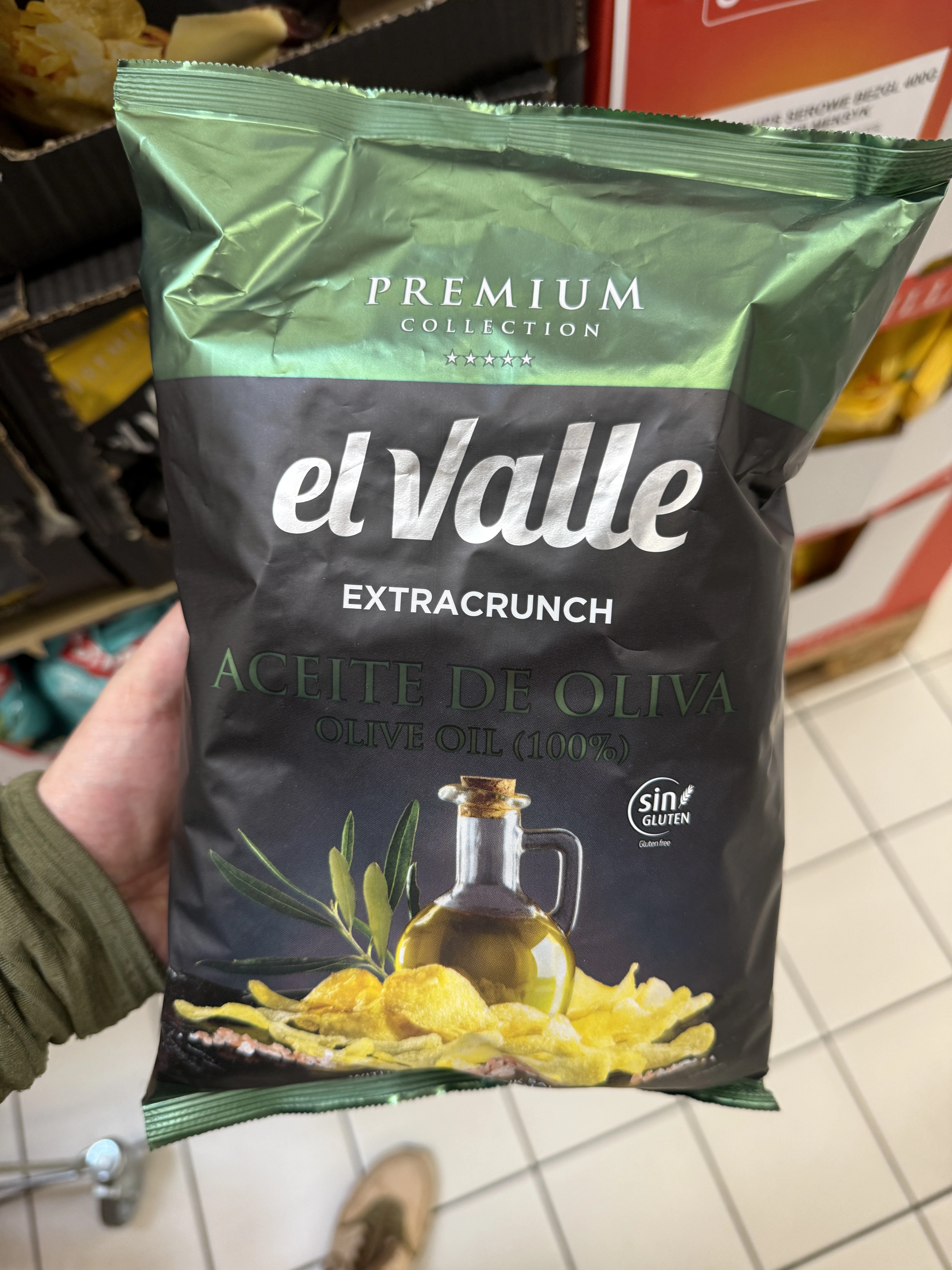 el Valle Extracrunch Aceite de Oliva / Chipsy na oliwie z oliwek | 150g