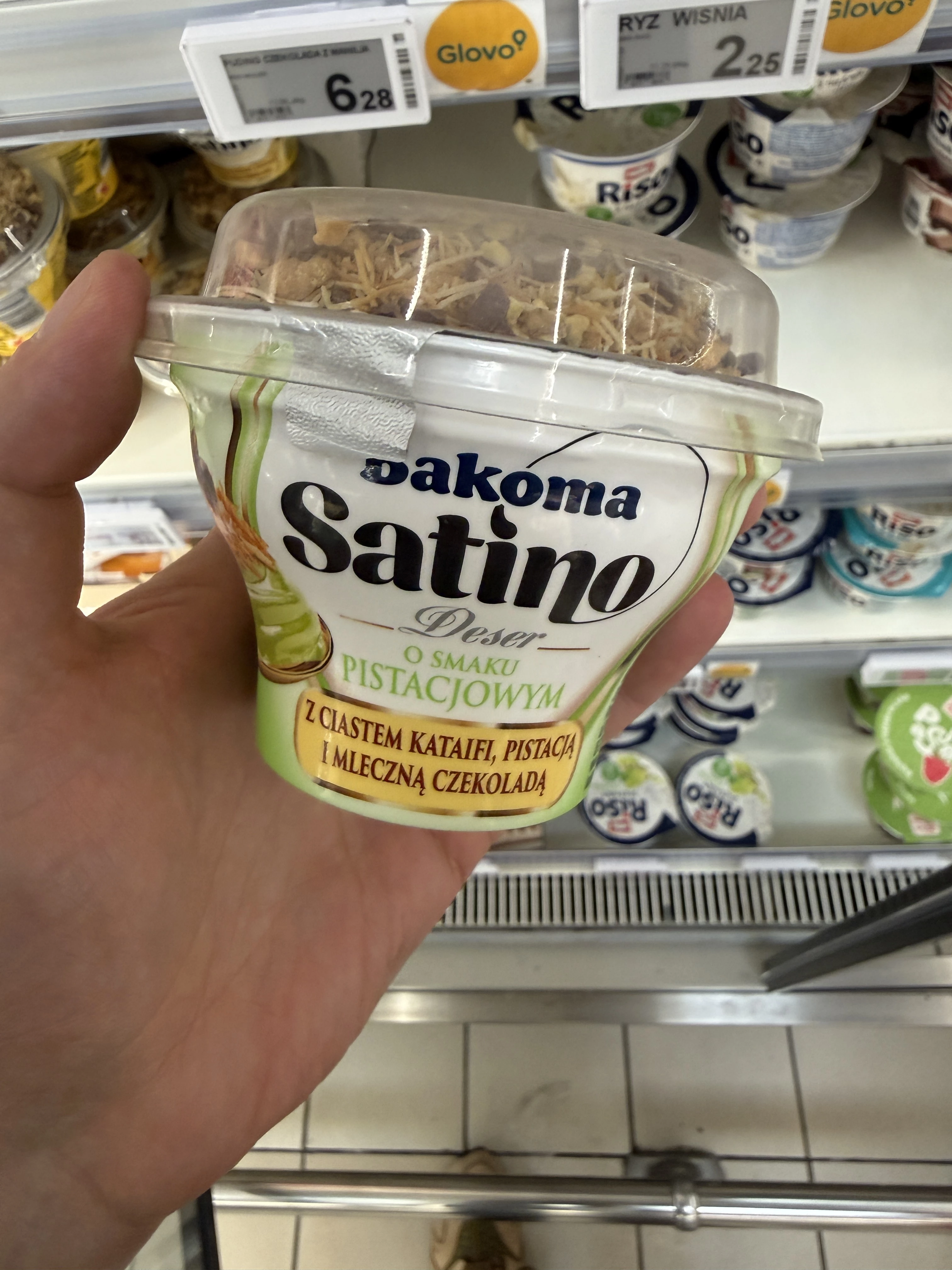 Bakoma Satino Deser Pistacjowy | 144g