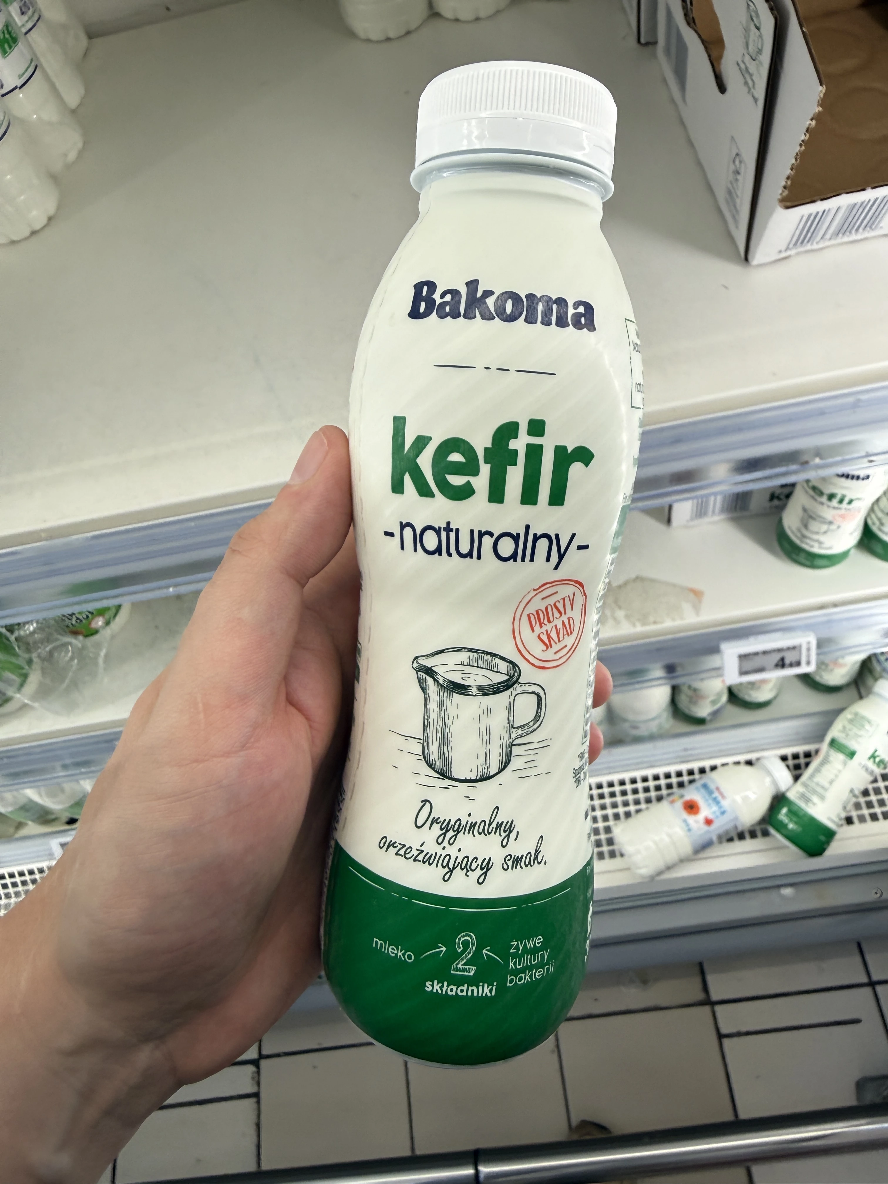 Bakoma Kefir Naturalny | 370g