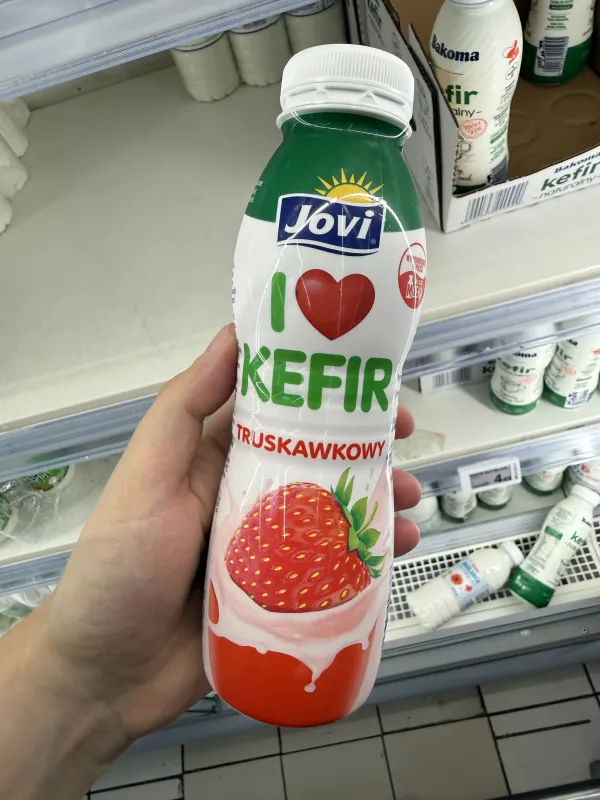 Jovi Kefir Truskawkowy | 350g