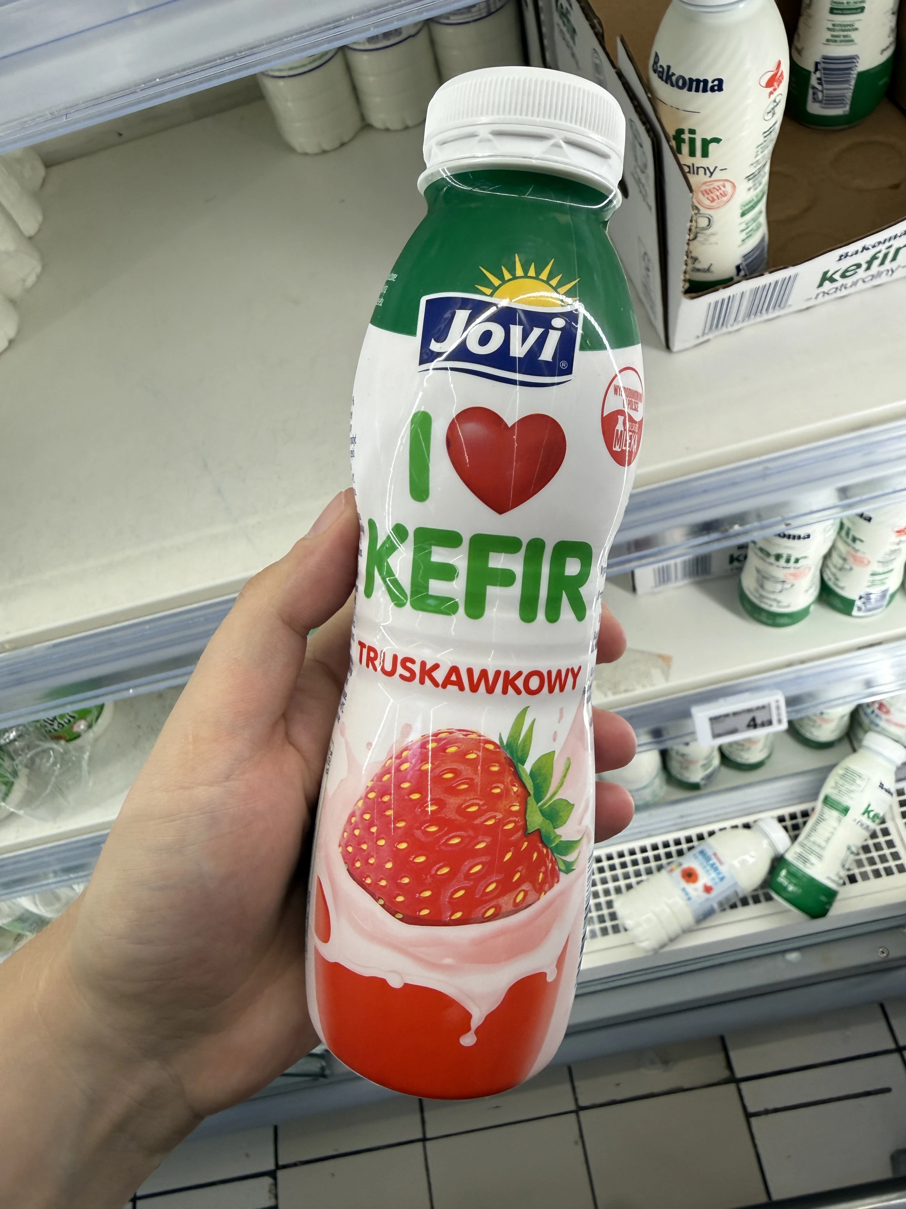 Jovi Kefir Truskawkowy | 350g