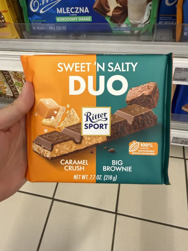 Ritter Sport Sweet 'N Salty Duo | 218g